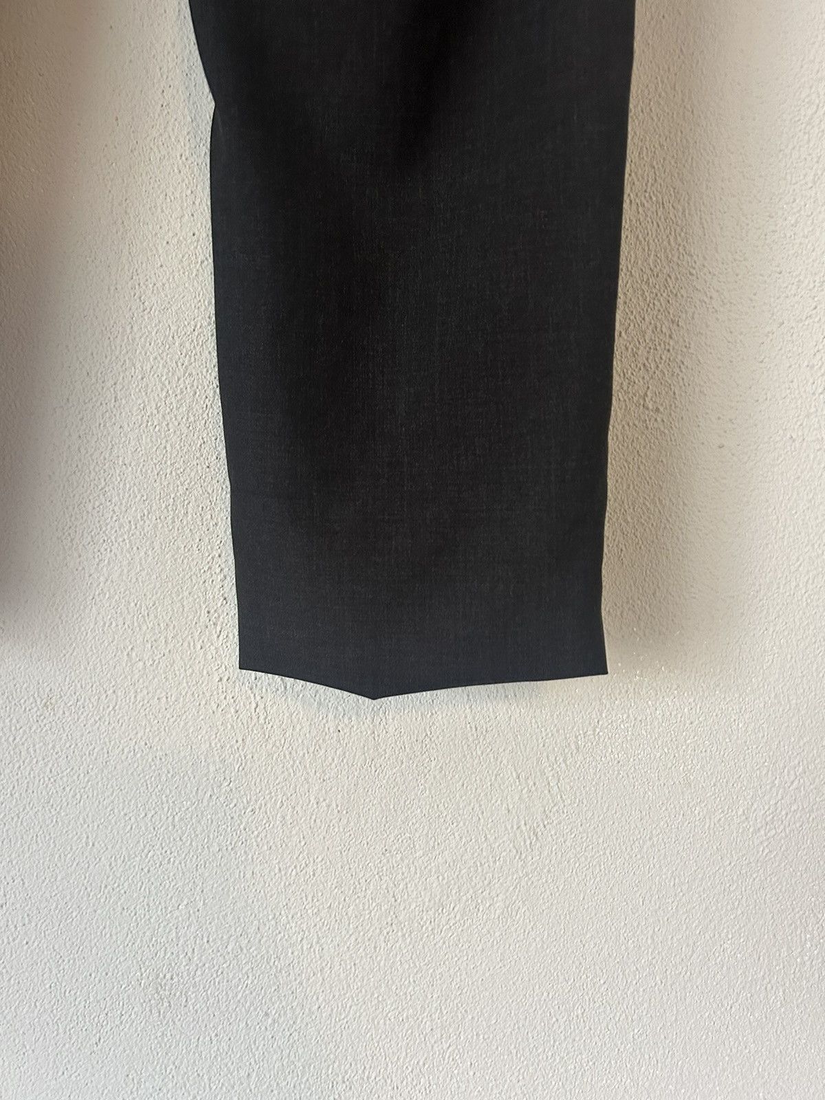 Prada Prada Black Wool Blend Slim Fit Trousers Size US 30 / EU 46 - 14 Thumbnail