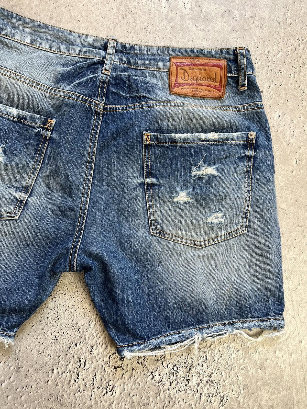 Dsquared2 Dsquared distressed luxury jeans shorts Size US 30 / EU 46 - 9 Thumbnail