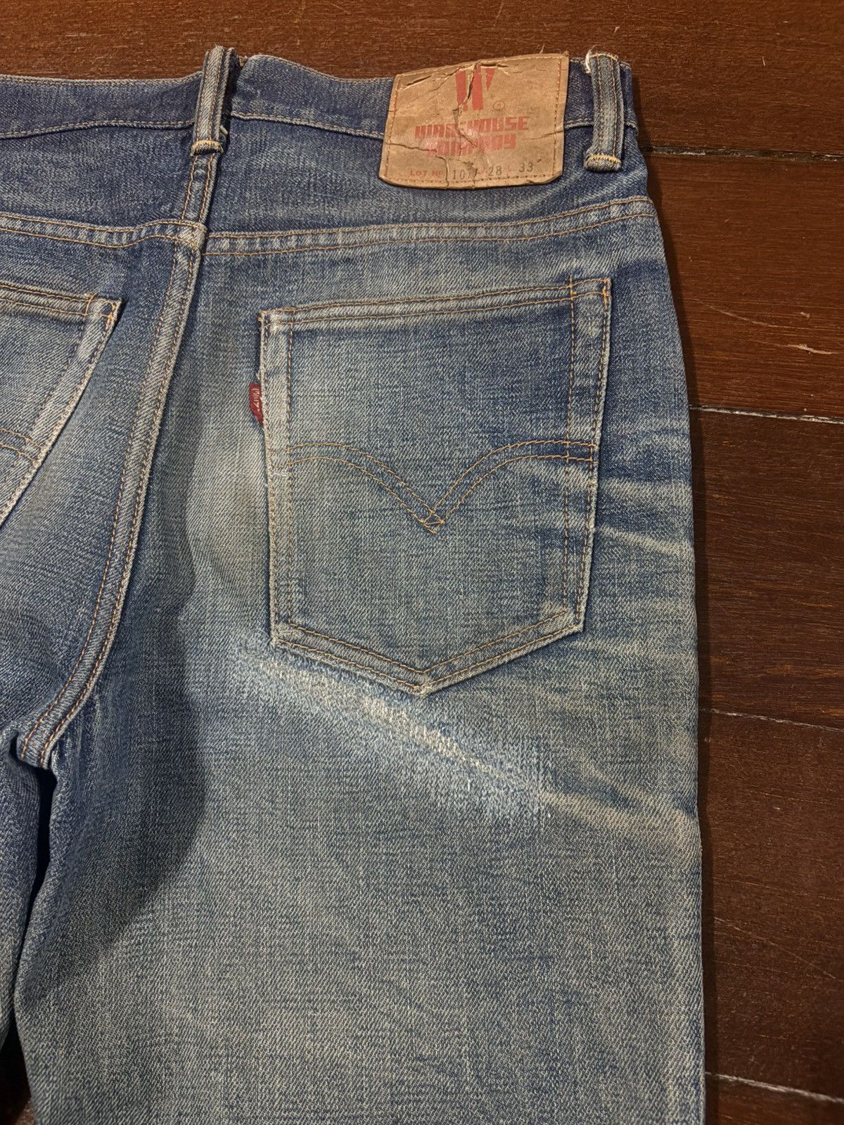 Warehouse Rare vintage Warehouse 107 nice feded rework distressed Size US 29 - 15 Thumbnail