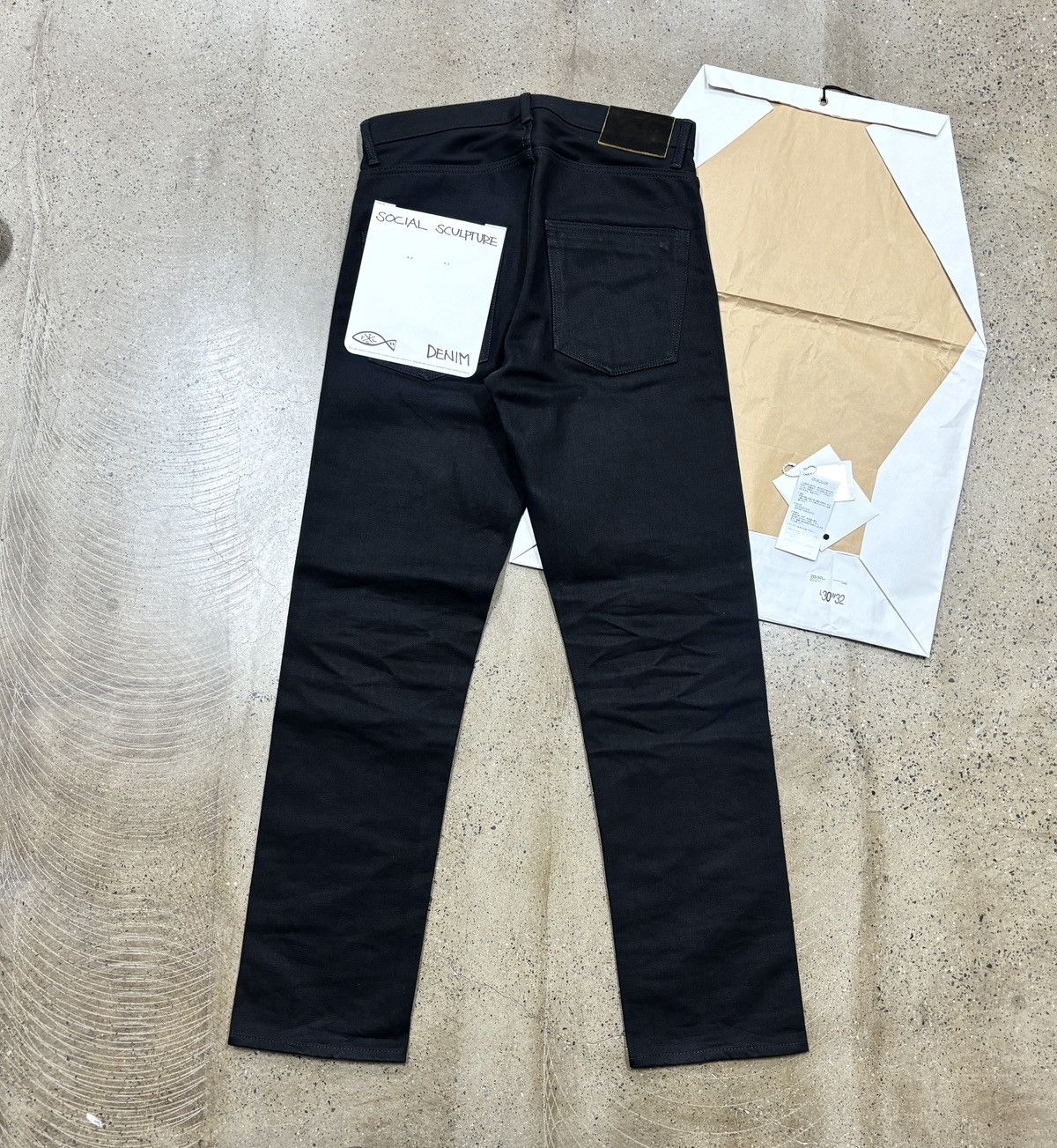 Visvim social sculpture 05 slim cmyk Denim