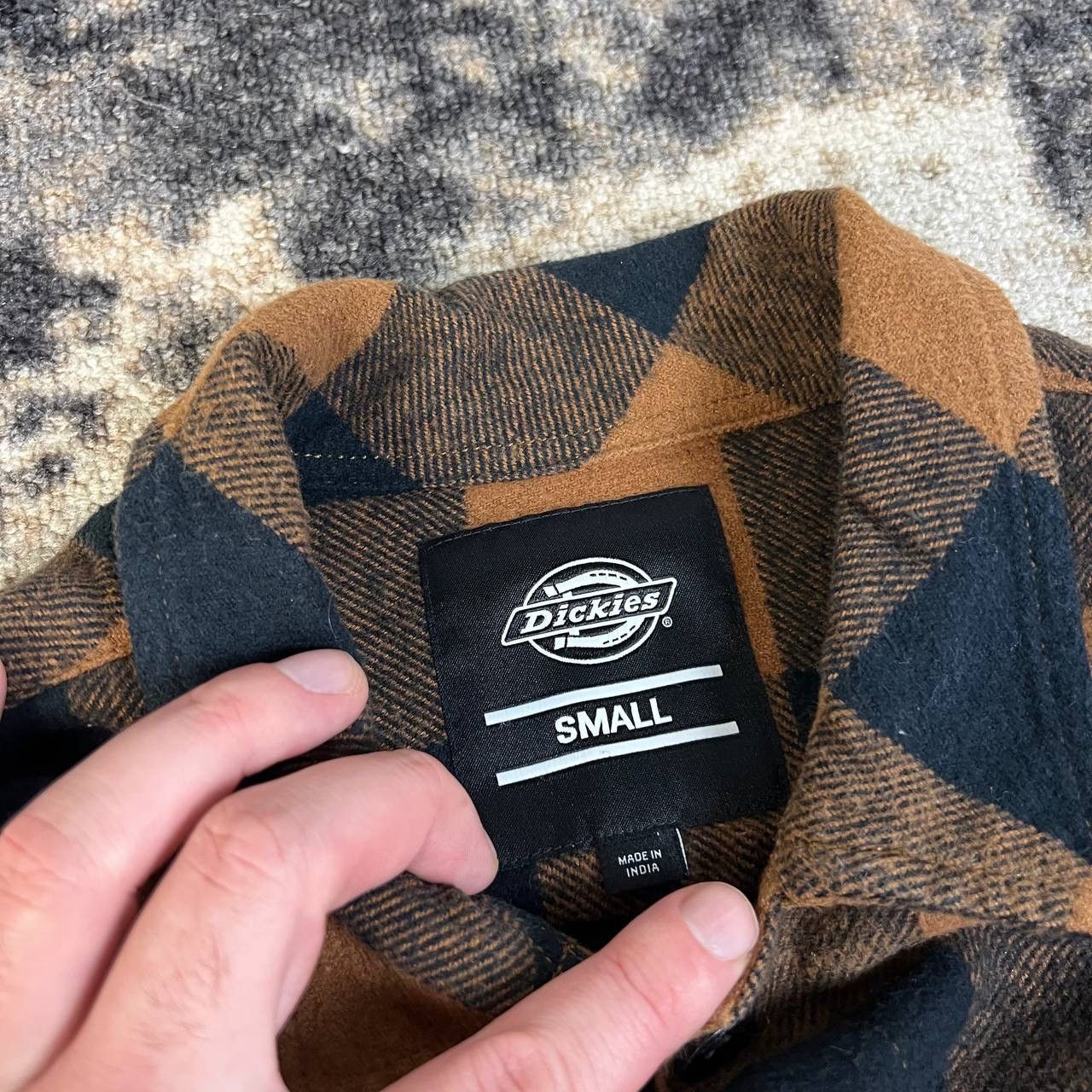 Dickies Dickies Vintage Tab Logo Plaid Button Up Flannel Shirt Size US S / EU 44-46 / 1 - 4 Thumbnail