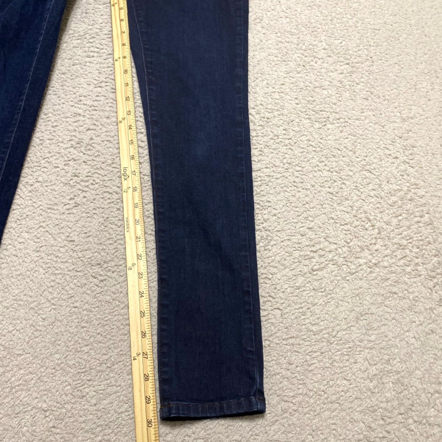 Eileen Fisher VINTAGE Eileen Fisher Jeans Women Slim Straight 28 Blue Denim Organic Cotton Mid Rise 6 5-Pocket Womens Jeans 30In Inseam Modern FitBranding?? Size 28" / US 6 / IT 42 - 3 Thumbnail