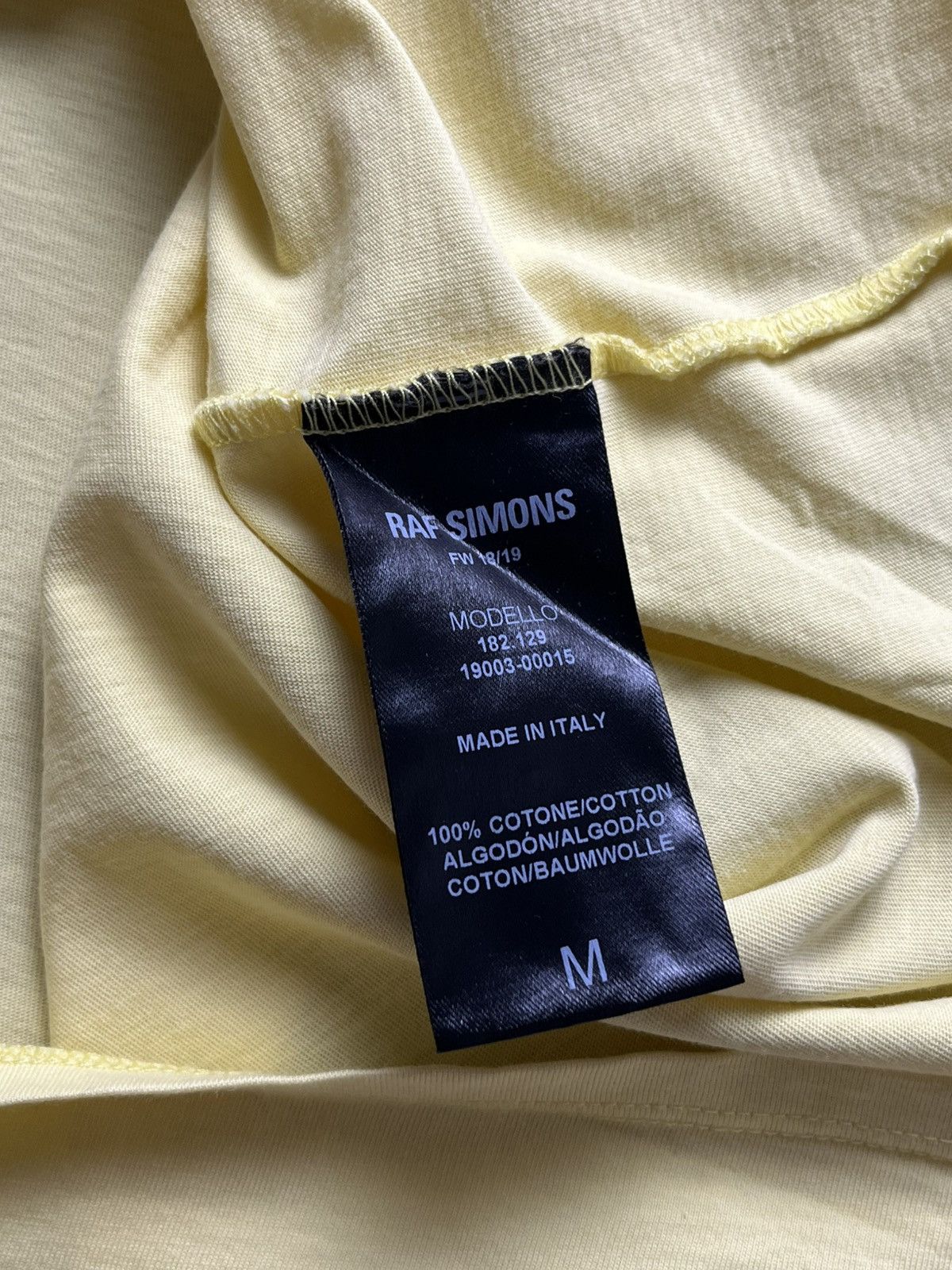 Raf Simons Raf simons - AW/18 “drugs” tee Size US M / EU 48-50 / 2 - 8 Thumbnail