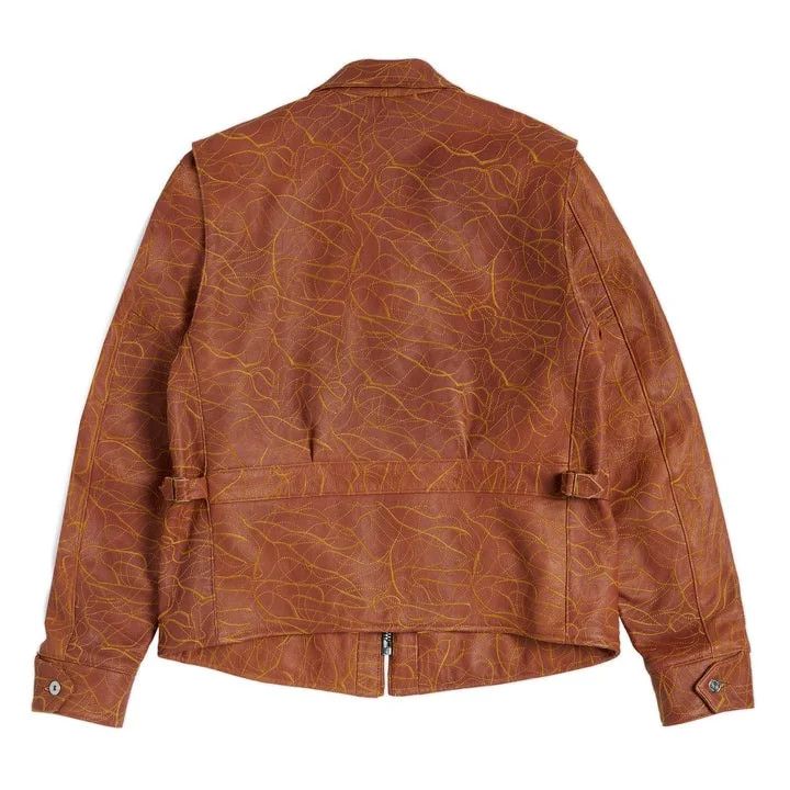Gallery Dept. o1mle0226 Broadway Billy Leather Jacket in Tan Size US S / EU 44-46 / 1 - 2 Thumbnail
