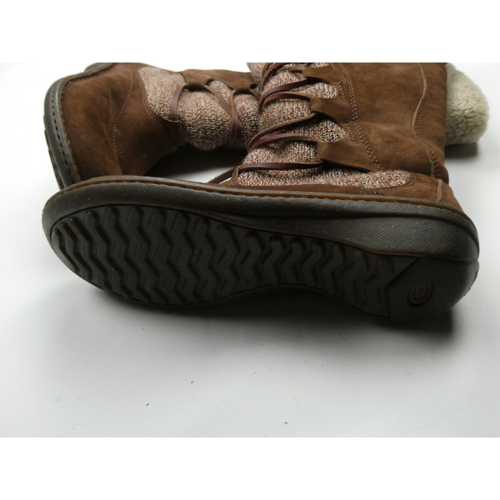 Ugg NEW UGG Torrey Brown Suede Shearling Lined Winter Boots Sz 8 Size US 8 / IT 38 - 2 Thumbnail