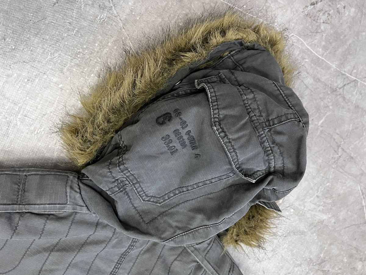 Le Grande Bleu (L.G.B.) Legrandebleu style hysteric glamour fur hood jacket utility Size US M / EU 48-50 / 2 - 12 Thumbnail