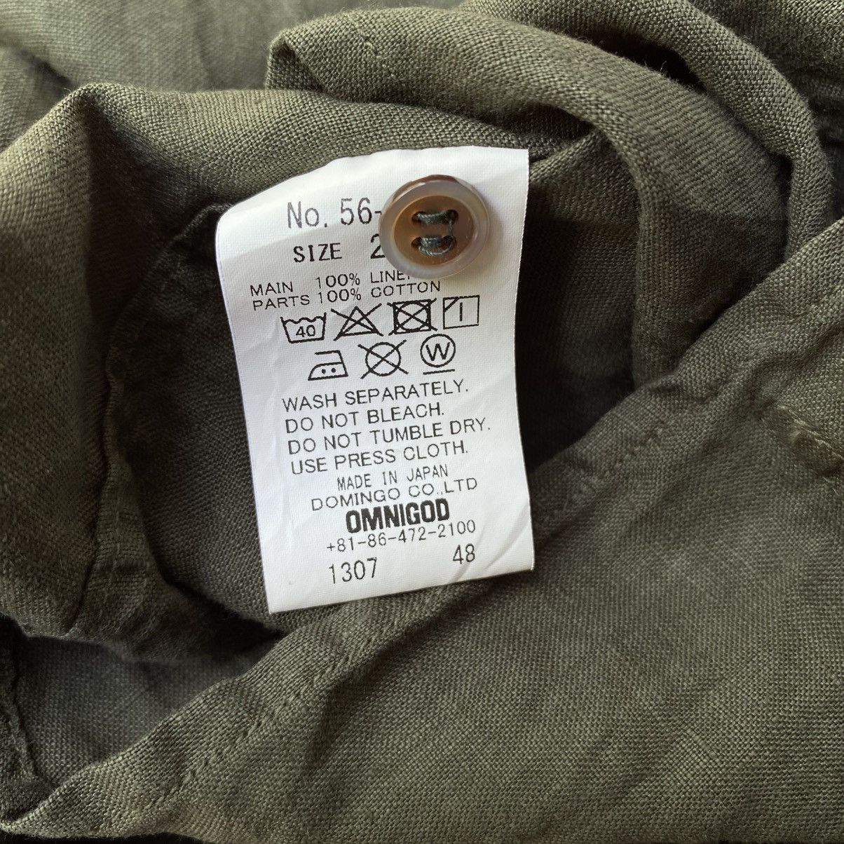 OMNIGOD OMNIGOD Dark Green Roll-Up Sleeve Blouse Size XS / US 0-2 / IT 36-38 - 18 Thumbnail