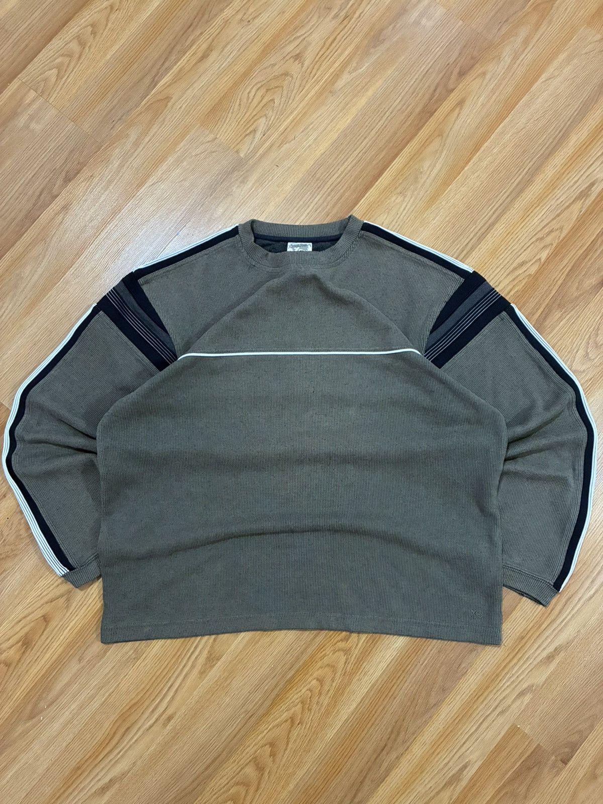 Point Zero Sz L Xtreme Gear Ribbed Crewneck Long Sleeve Shirt Fleece XG Size US L / EU 52-54 / 3 - 1 Thumbnail