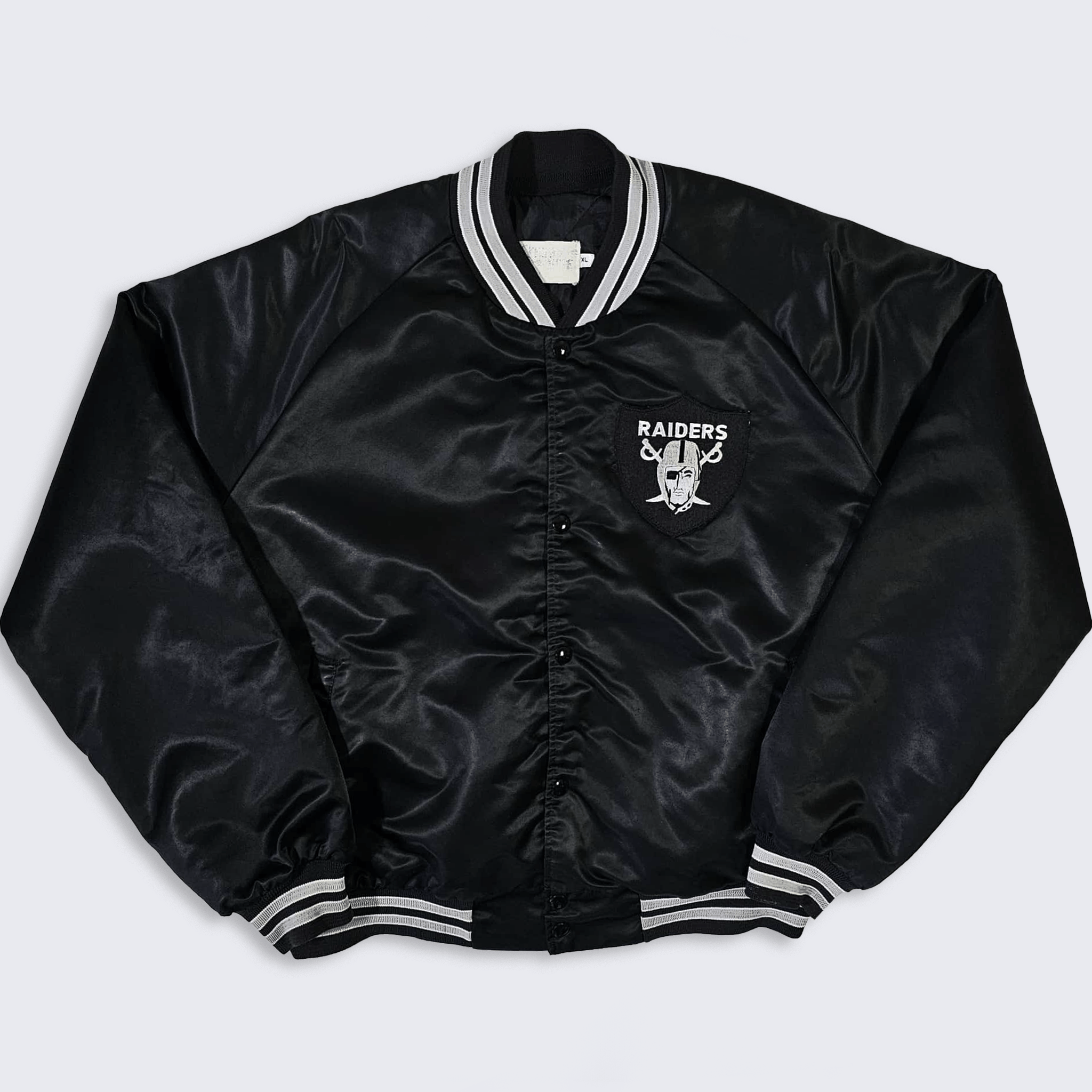 Leather Jacket Vintage Chalk Line Raiders Jacket Los Angeles