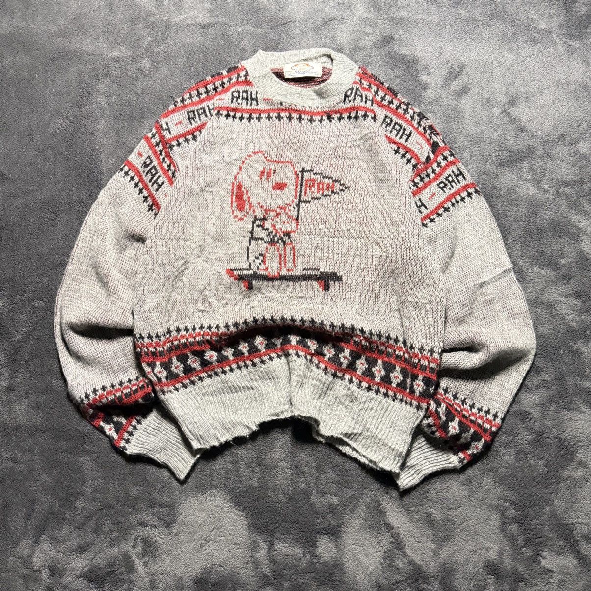 Vintage 70s Snoopy Sweater Size US M / EU 48-50 / 2 - 1 Thumbnail