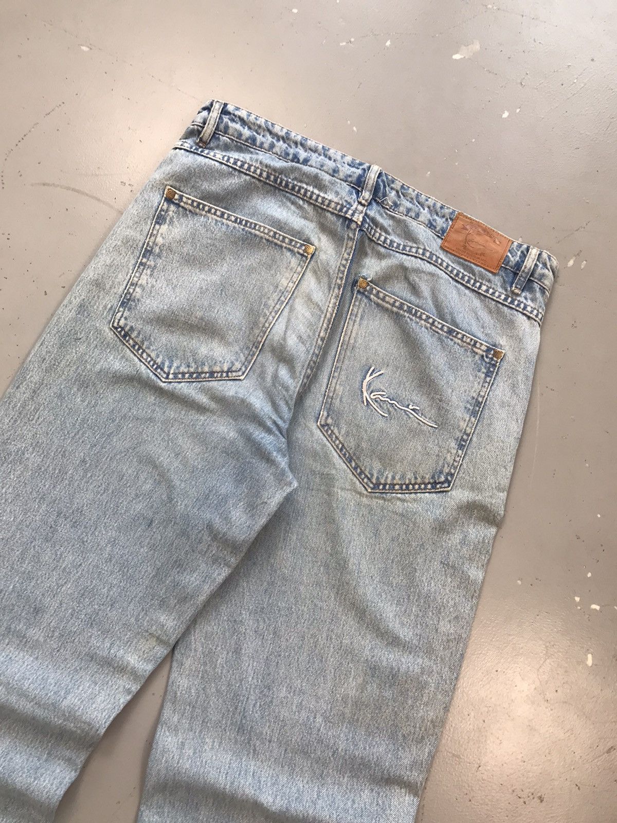 Karl Kani × Vintage Vintage Kani jeans logo embroidered denim Size US 36 / EU 52 - 12 Thumbnail