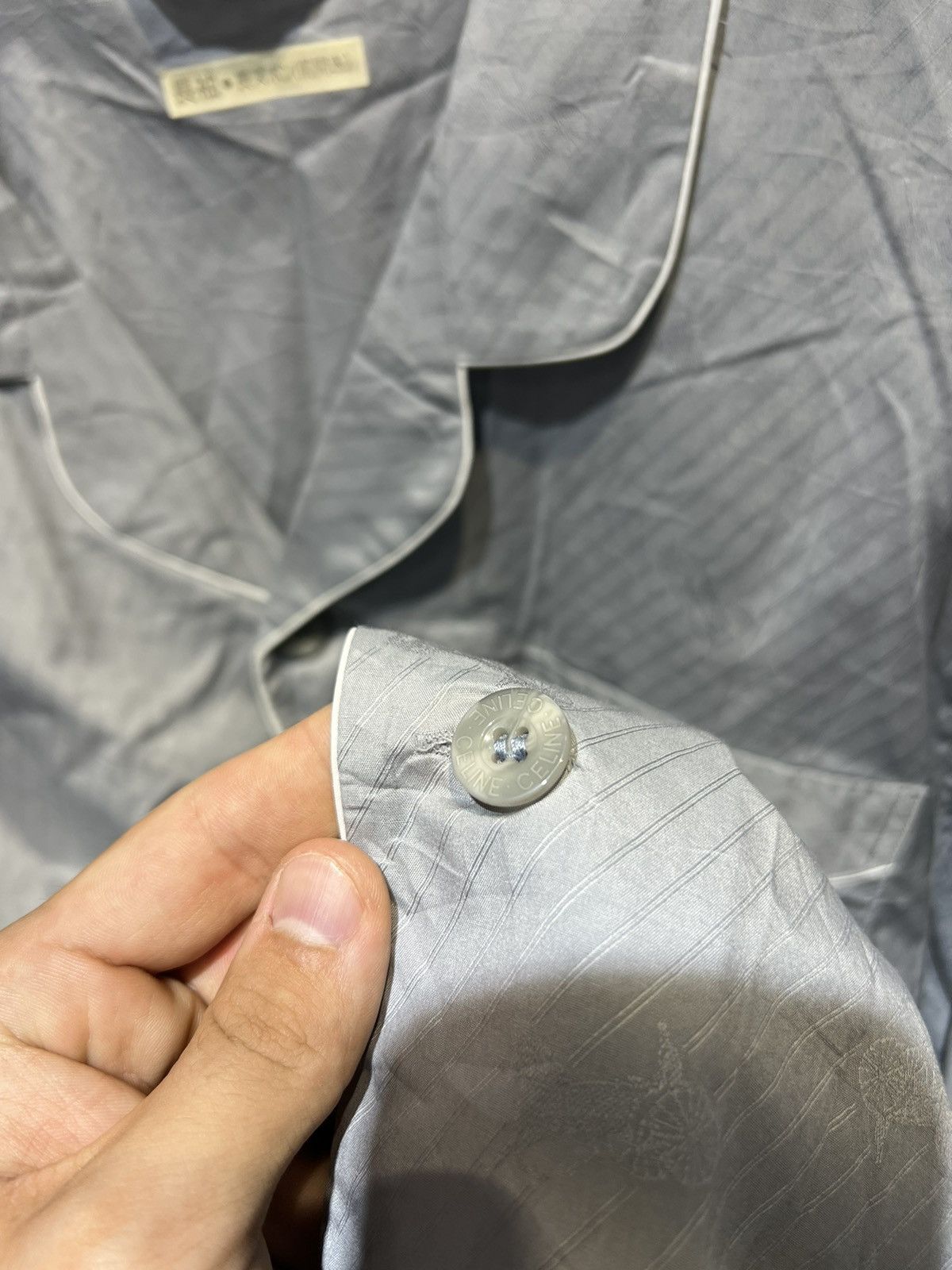 Celine CELINE VINTAGE RARE SHIRT BUTTON UP OLD MONEY Size US L / EU 52-54 / 3 - 5 Thumbnail