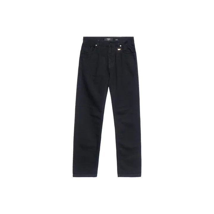Fendi Fendi Black Slim Fit Denim Pants for Men -2507 Size US 30 / EU 46 - 1 Thumbnail