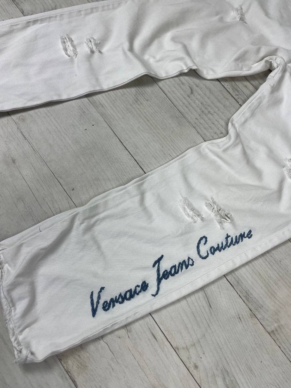 Versace Jeans Couture Vintage Versace Jeans Couture Denim Jeans Big Logo 90s Y2K Size US 38 / EU 54 - 3 Thumbnail