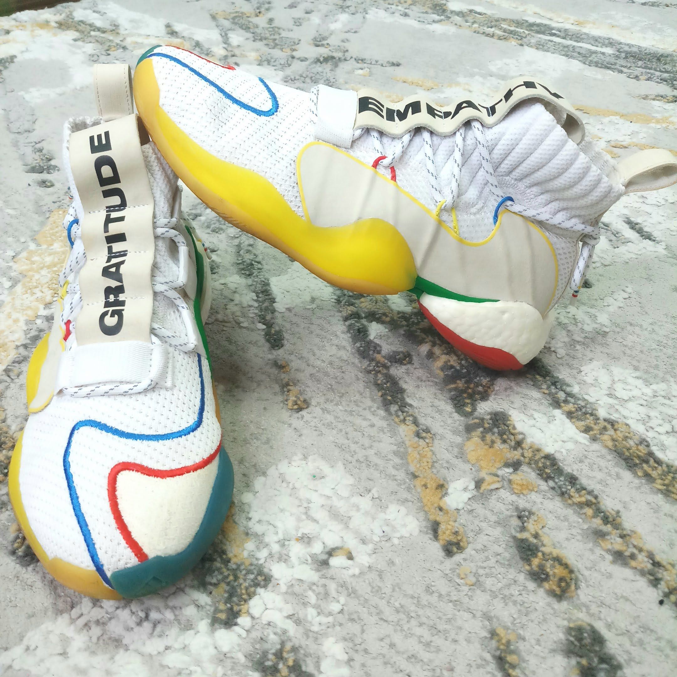 Adidas × Pharrell Adidas x Pharrell Williams Crazy BYW LVL X Shoes Size US 9.5 / EU 42-43 - 1 Thumbnail