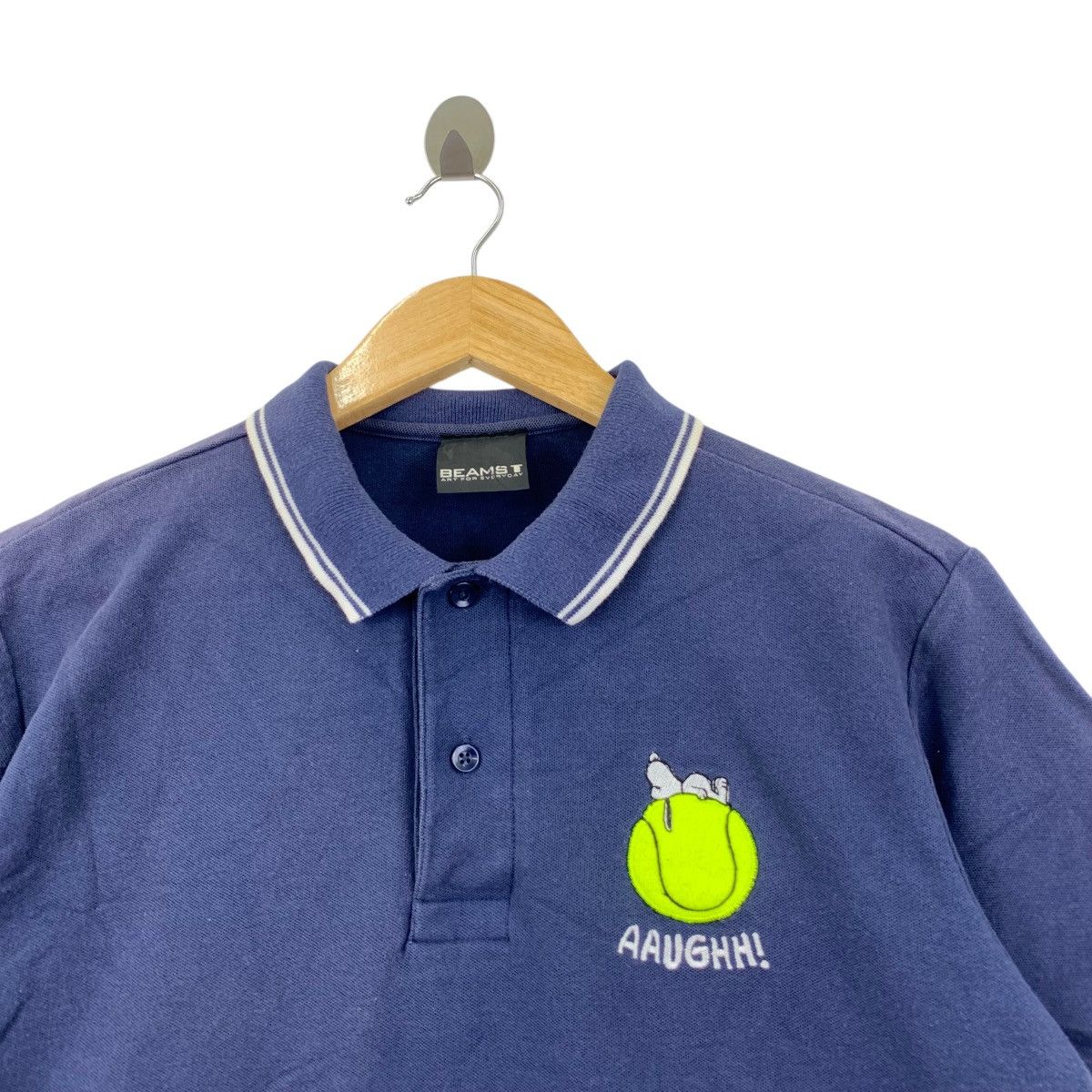 Beams Plus BEAMS PLUS x PEANUTS Snoopy Tennis Polo Tee Shirt Top Size US M / EU 48-50 / 2 - 4 Thumbnail