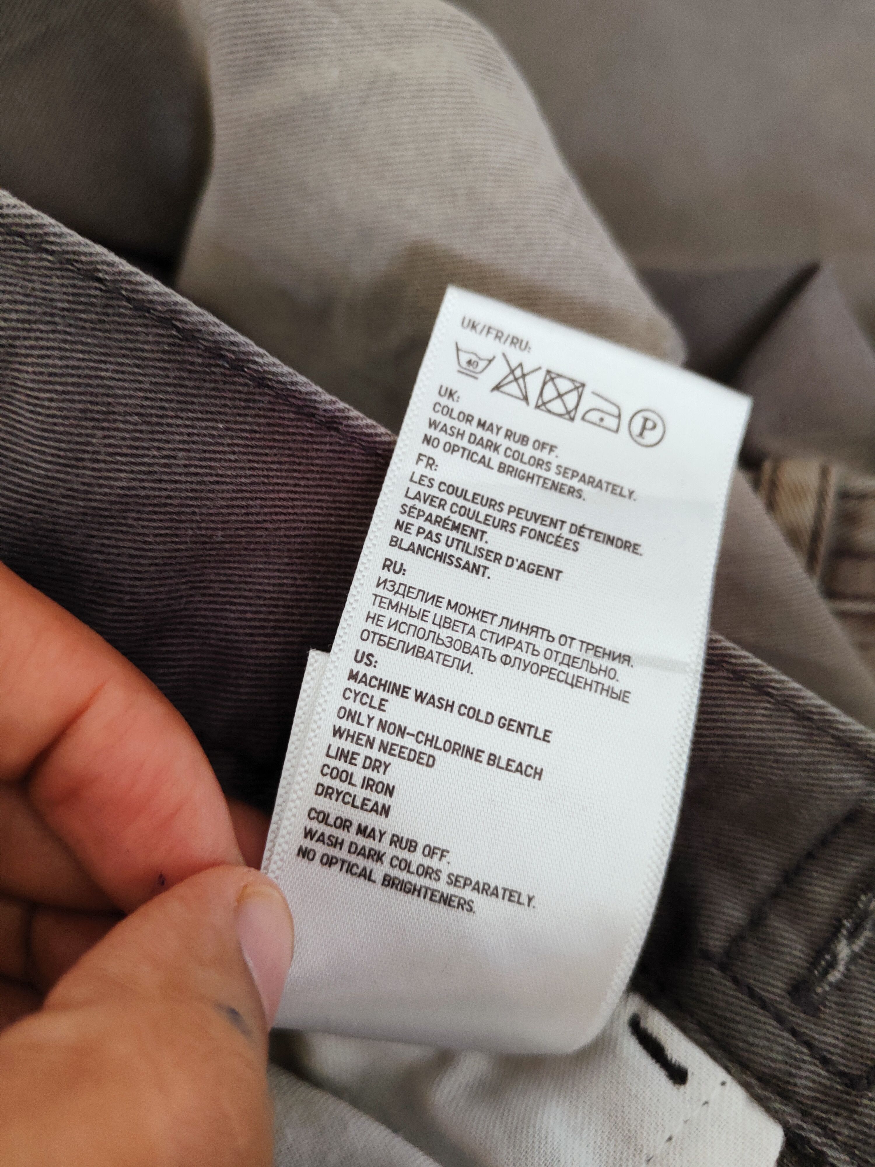 Japanese Brand DL Uniqlo Dark Brown Faded Multipocket Casual Pants #S2792 Size US 30 / EU 46 - 12 Thumbnail