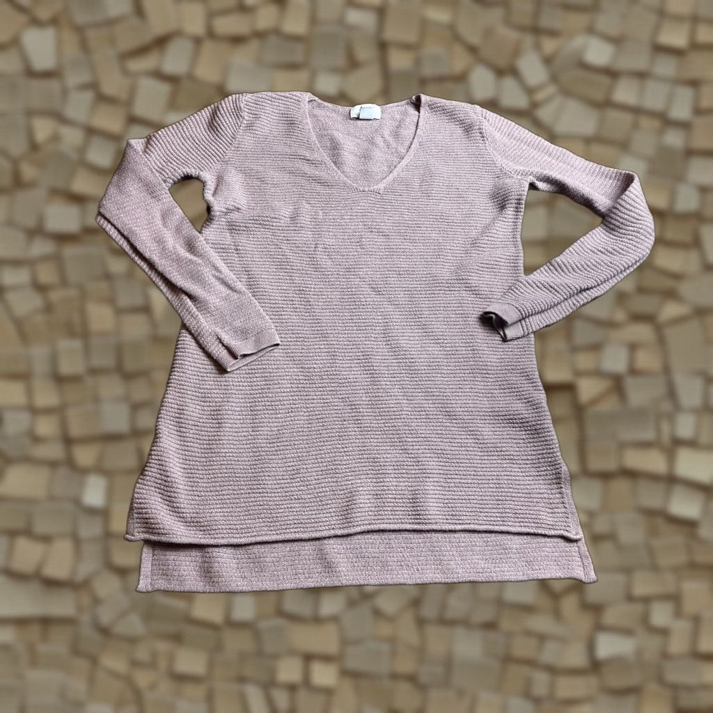 Old Navy Old Navy Women's XS Purple Pullover Round Neck Sweater, Regular Fit, Knit, Long Sleeve, Solid Size XS / US 0-2 / IT 36-38 - 1 Thumbnail