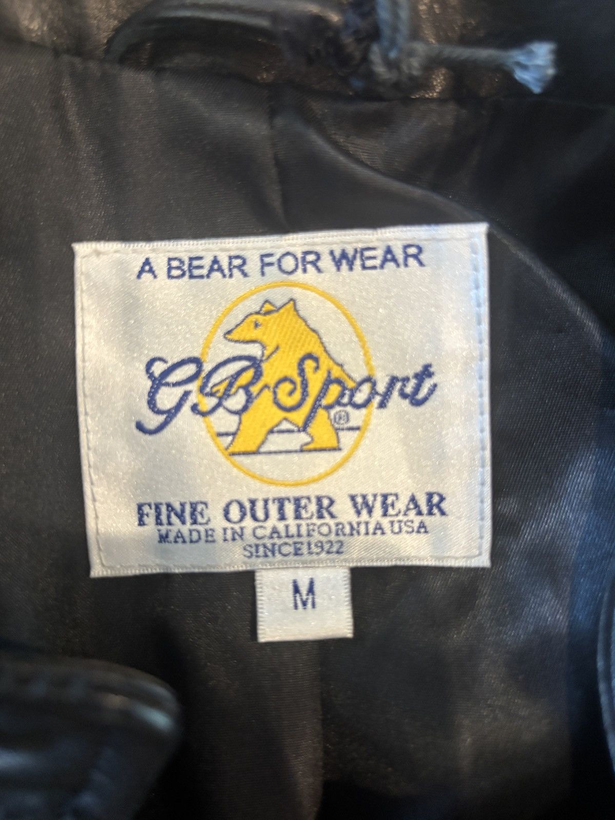 Golden Bear Golden Bear For Club Monaco Leather Jacket Size US M / EU 48-50 / 2 - 5 Thumbnail