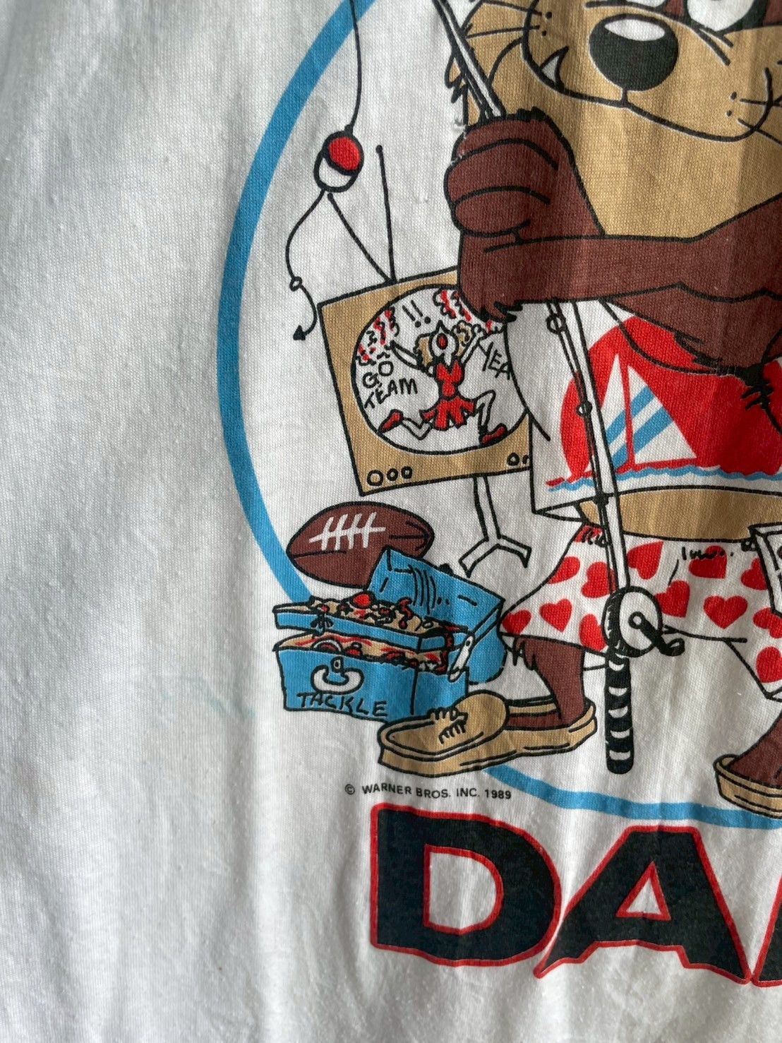 Warner Bros Vintage Looney Tunes Tasmanian 90s T-shirt Size US S / EU 44-46 / 1 - 6 Thumbnail