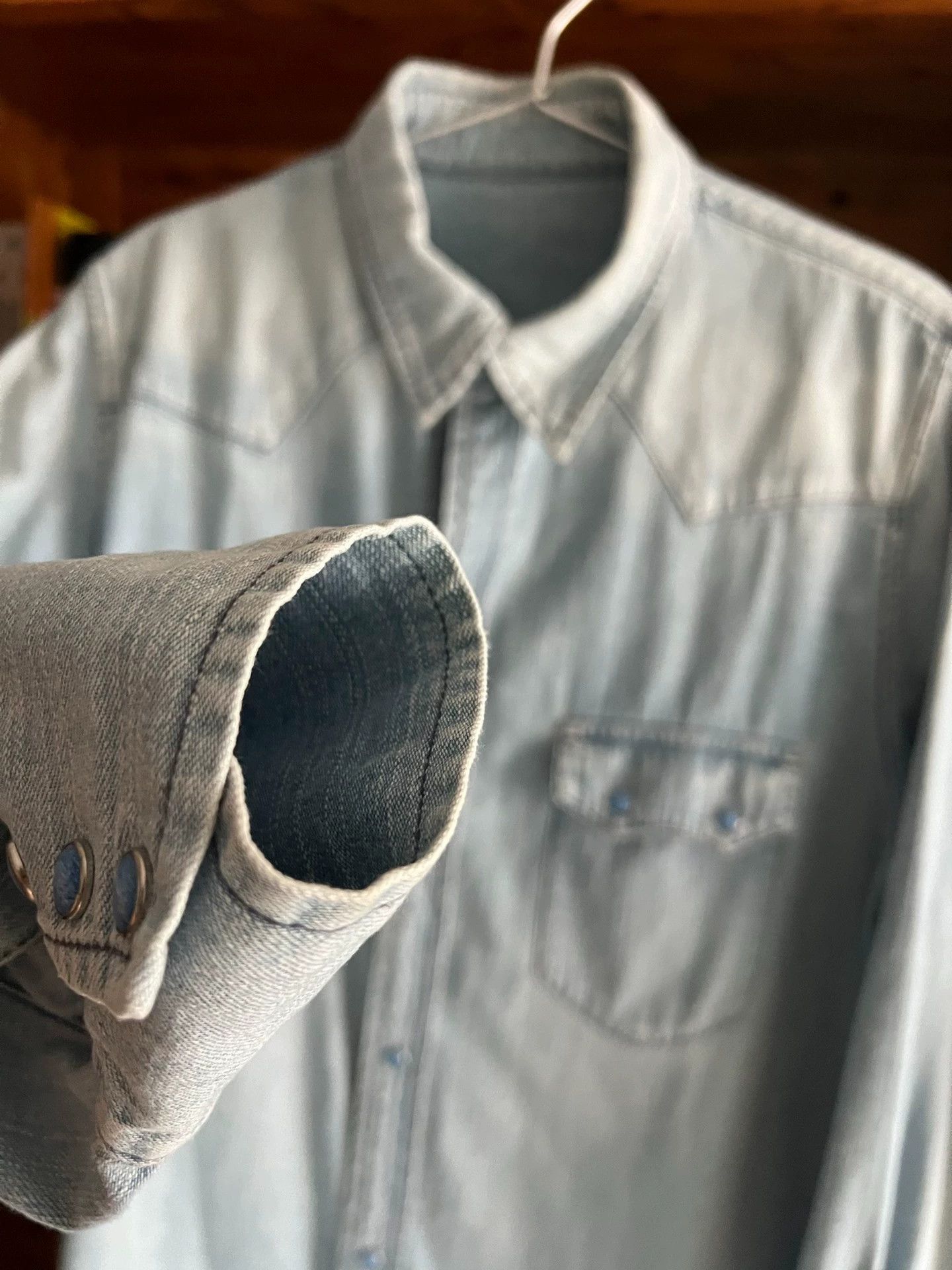 Porter Classic Porter Classic Japanese Washed Denim Shirt M Excellent Size US M / EU 48-50 / 2 - 5 Thumbnail