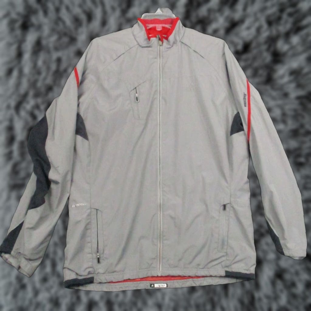 Adidas Adidas Track Jacket Gray Large Clima365 Windstopper Mens Jacket Size US L / EU 52-54 / 3 - 1 Thumbnail