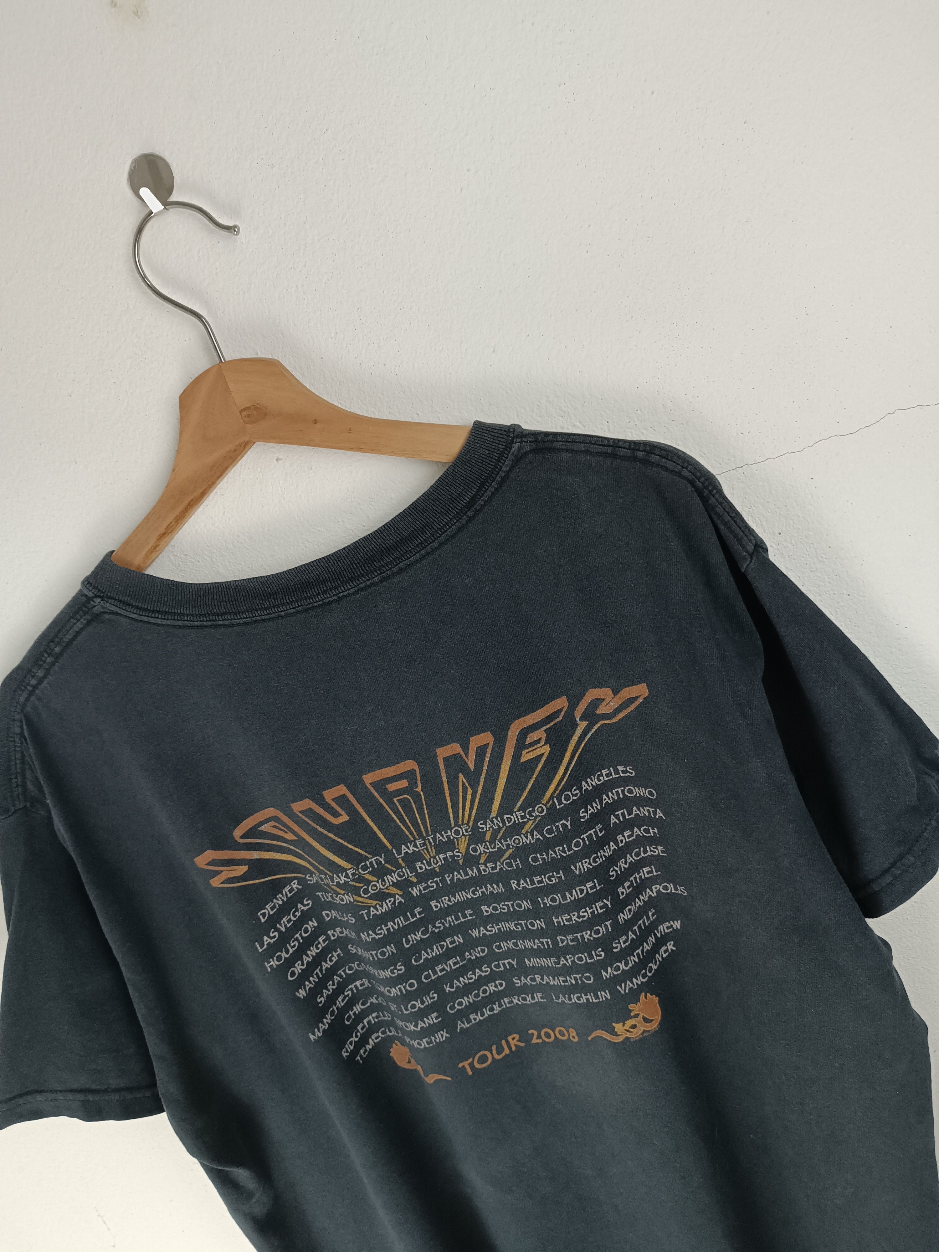 Band Tees VINTAGE 2008 JOURNEY TOUR TEE deff bon jovi floyd Size US L / EU 52-54 / 3 - 14 Thumbnail