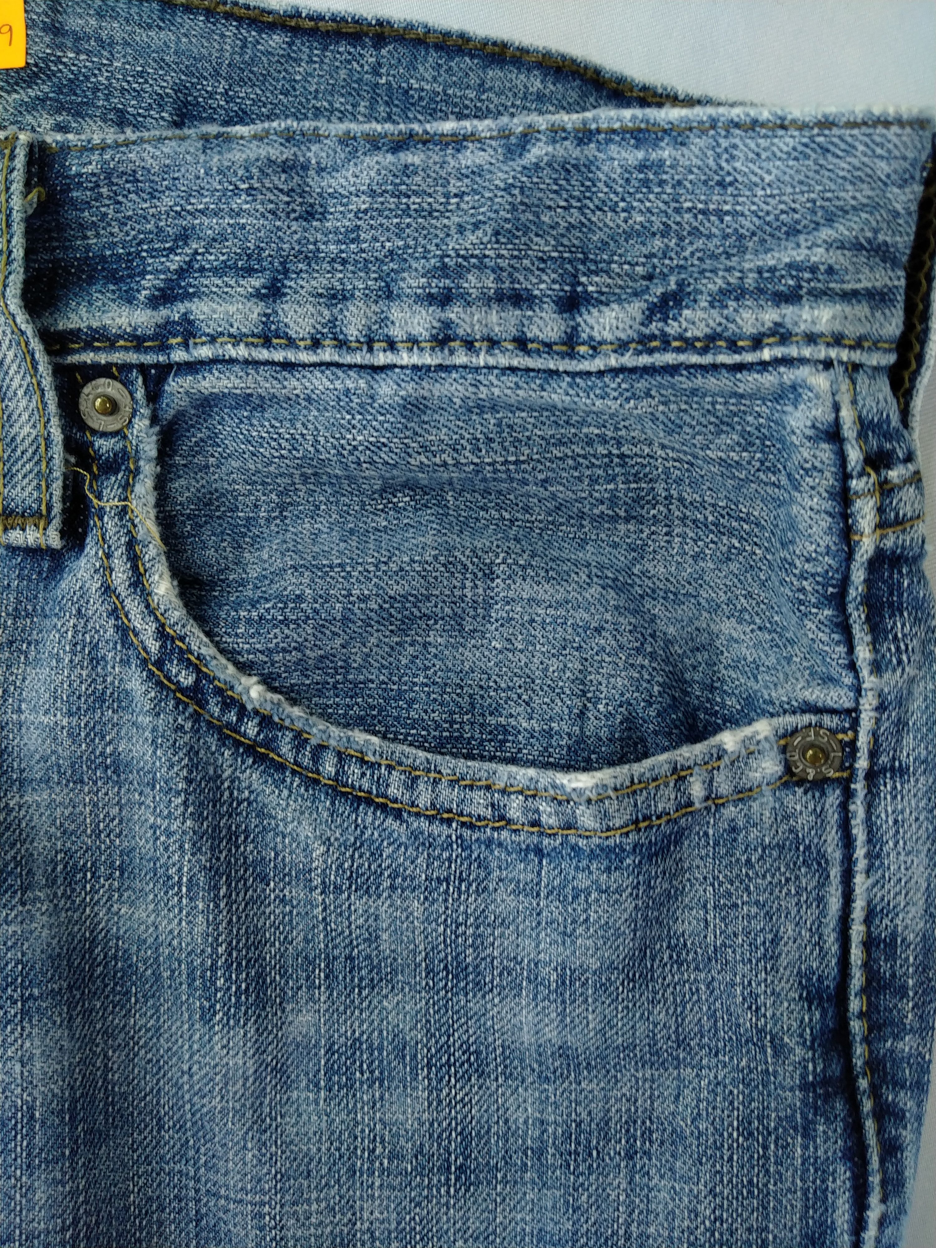 Levi's Blue Slim Straight Vintage Levi's 514 Denim 37x30.5 -JN439 Size US 37 - 10 Thumbnail