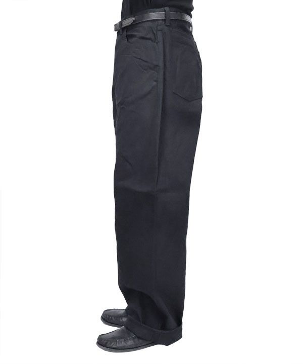 Kapital 32inch Kapital 14oz Black Denim Club Baggy 5P Pants Size US 32 / EU 48 - 5 Thumbnail