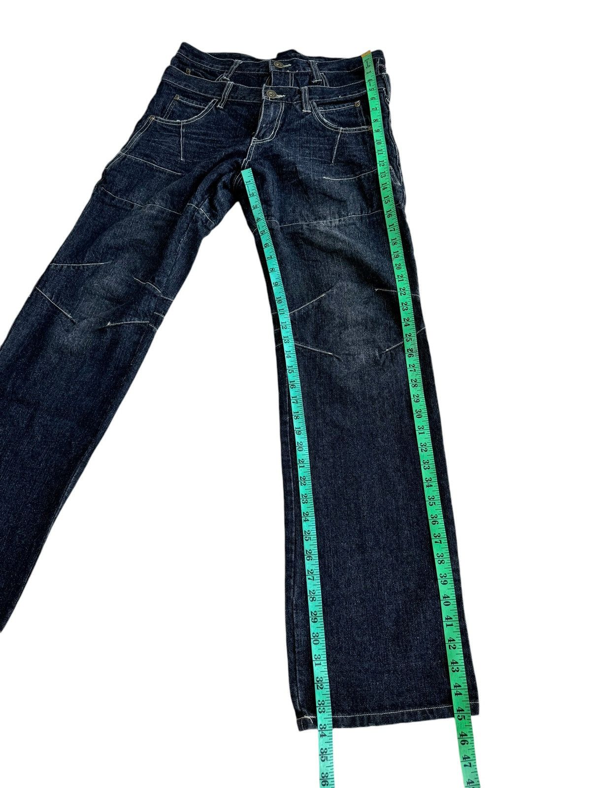 Japanese Brand × Tornado Mart Japanese Brand Gumo International Double Waist Jeans Size US 32 / EU 48 - 15 Thumbnail
