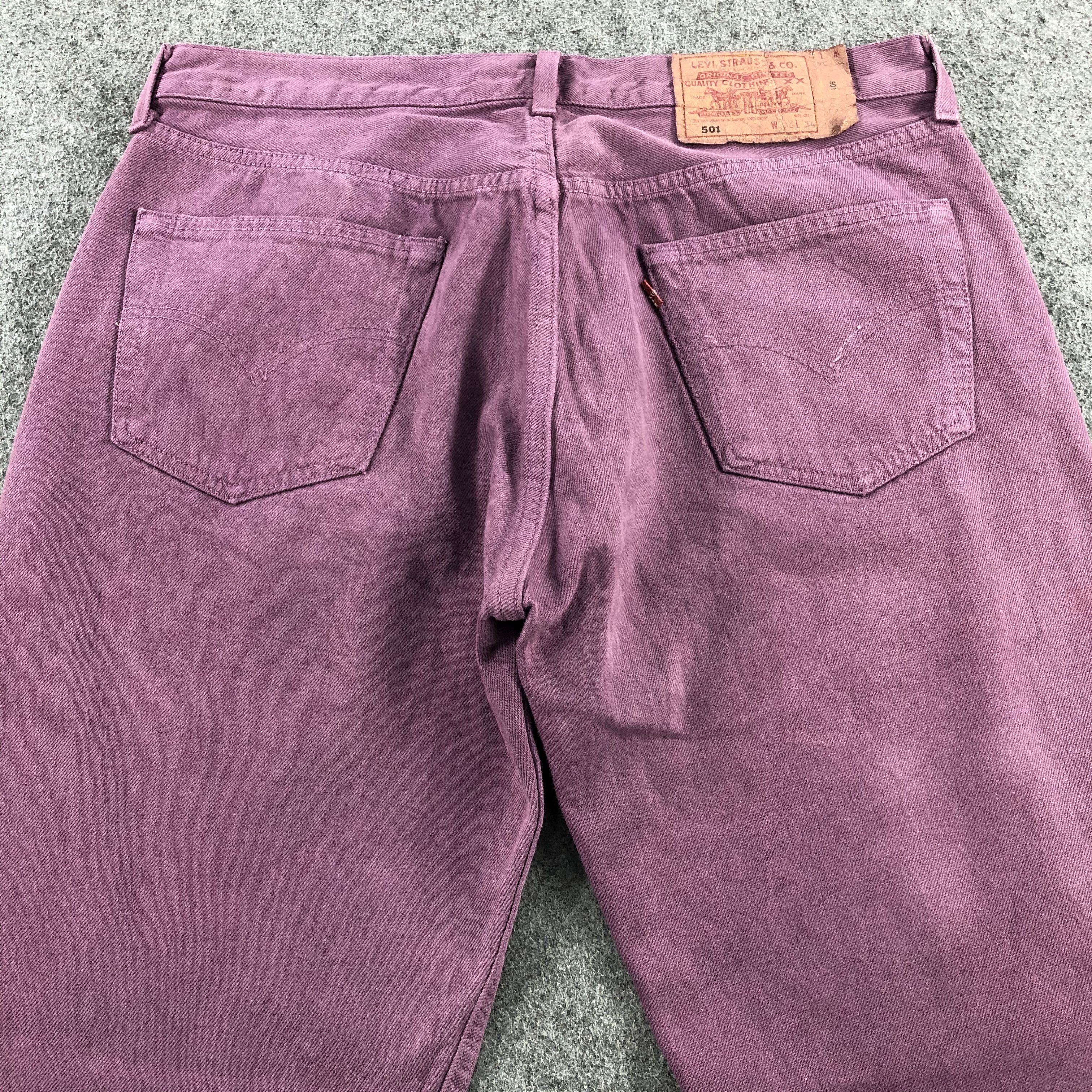 Levi's 90s Vintage Levis 501 Jeans-JM2022 Size US 35 - 4 Thumbnail