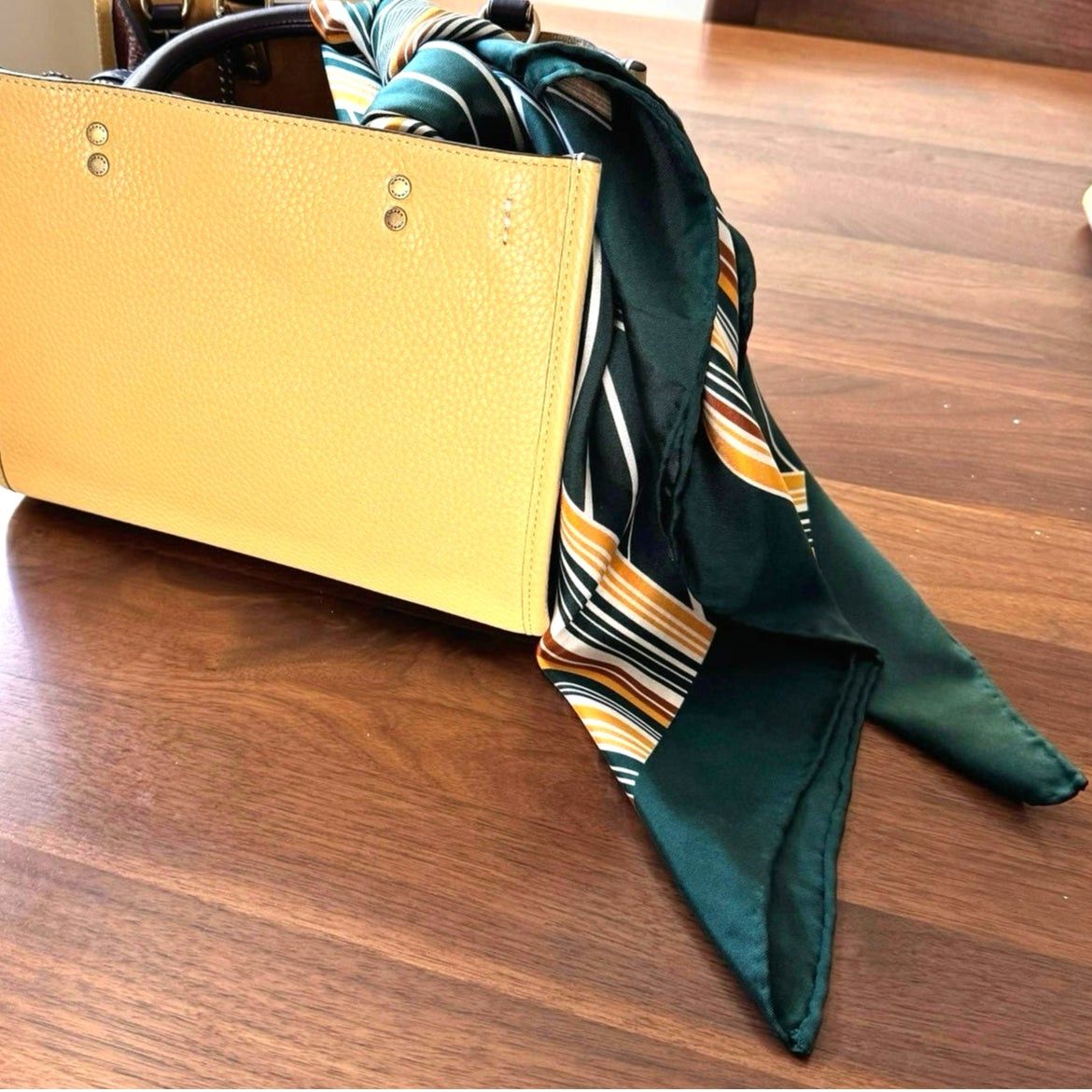 Yves Saint Laurent Vintage YSL Large Silk Scarf Wrap Size ONE SIZE - 6 Thumbnail
