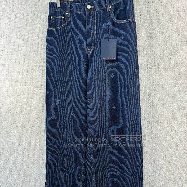 Louis Vuitton Louis Vuitton FW25 Printed Button Zip Cuffed Skateboard Tr Size US 31 - 2 Thumbnail