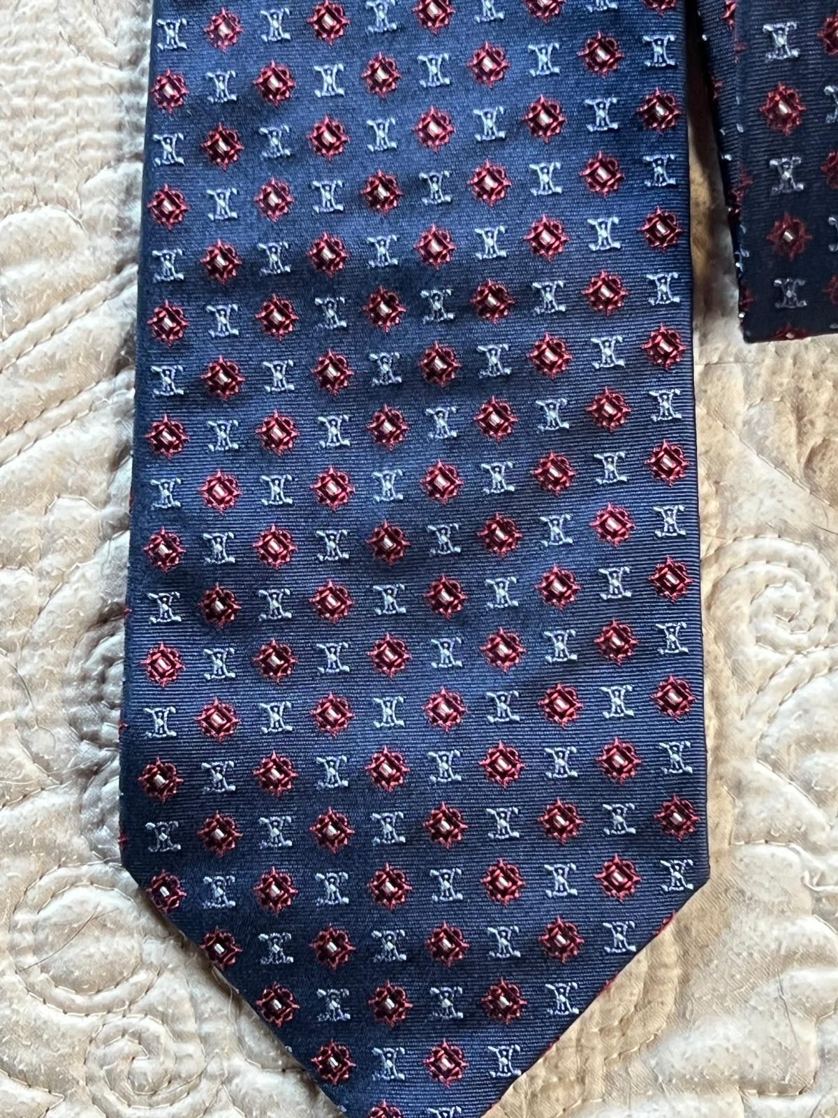 Celine Celine exclusive long silk tie Size ONE SIZE - 6 Thumbnail