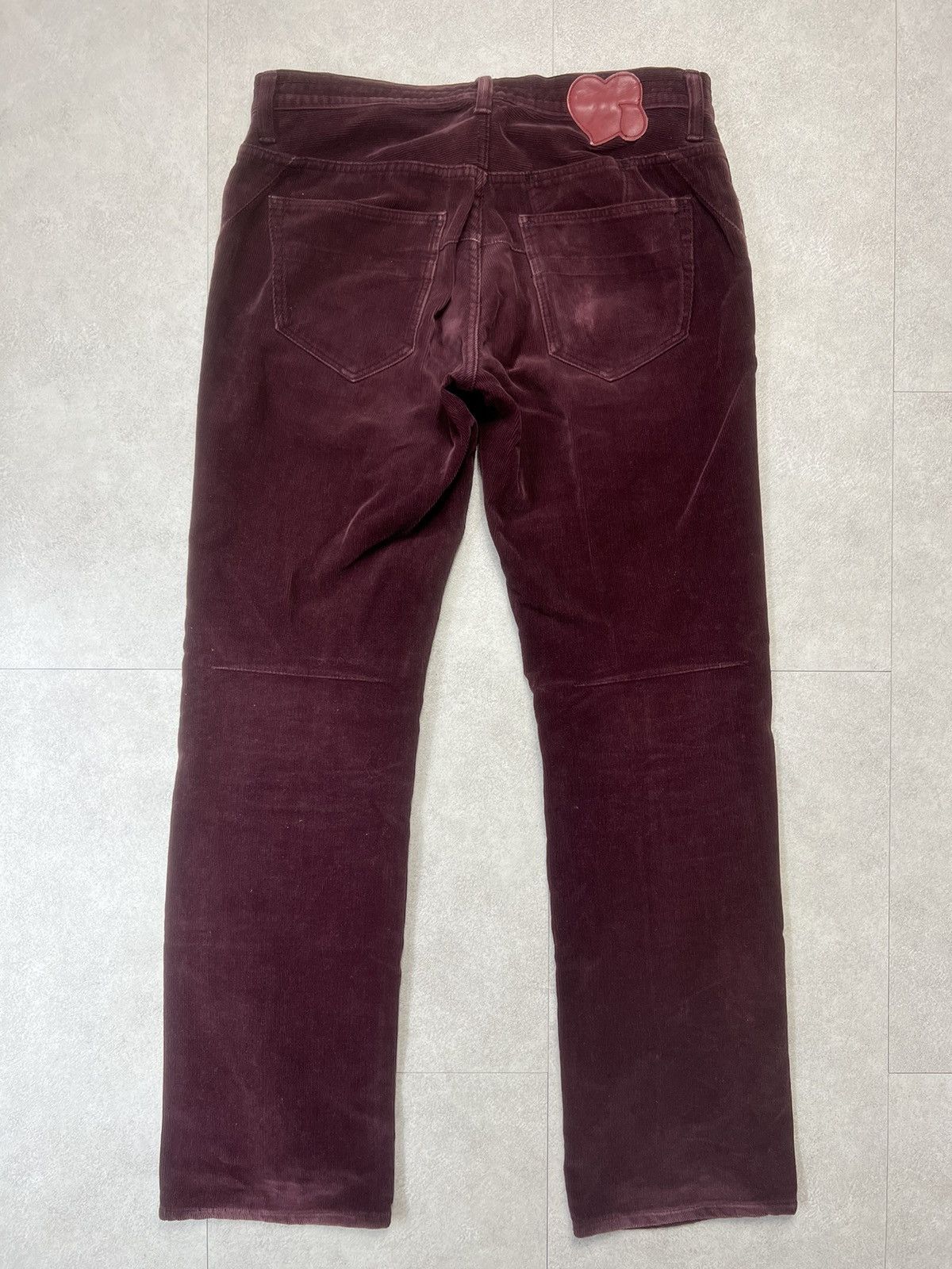 Number (N)ine Number(N)ine Corduroy Hearts&Tears Patch Pants Size US 34 / EU 50 - 2 Thumbnail