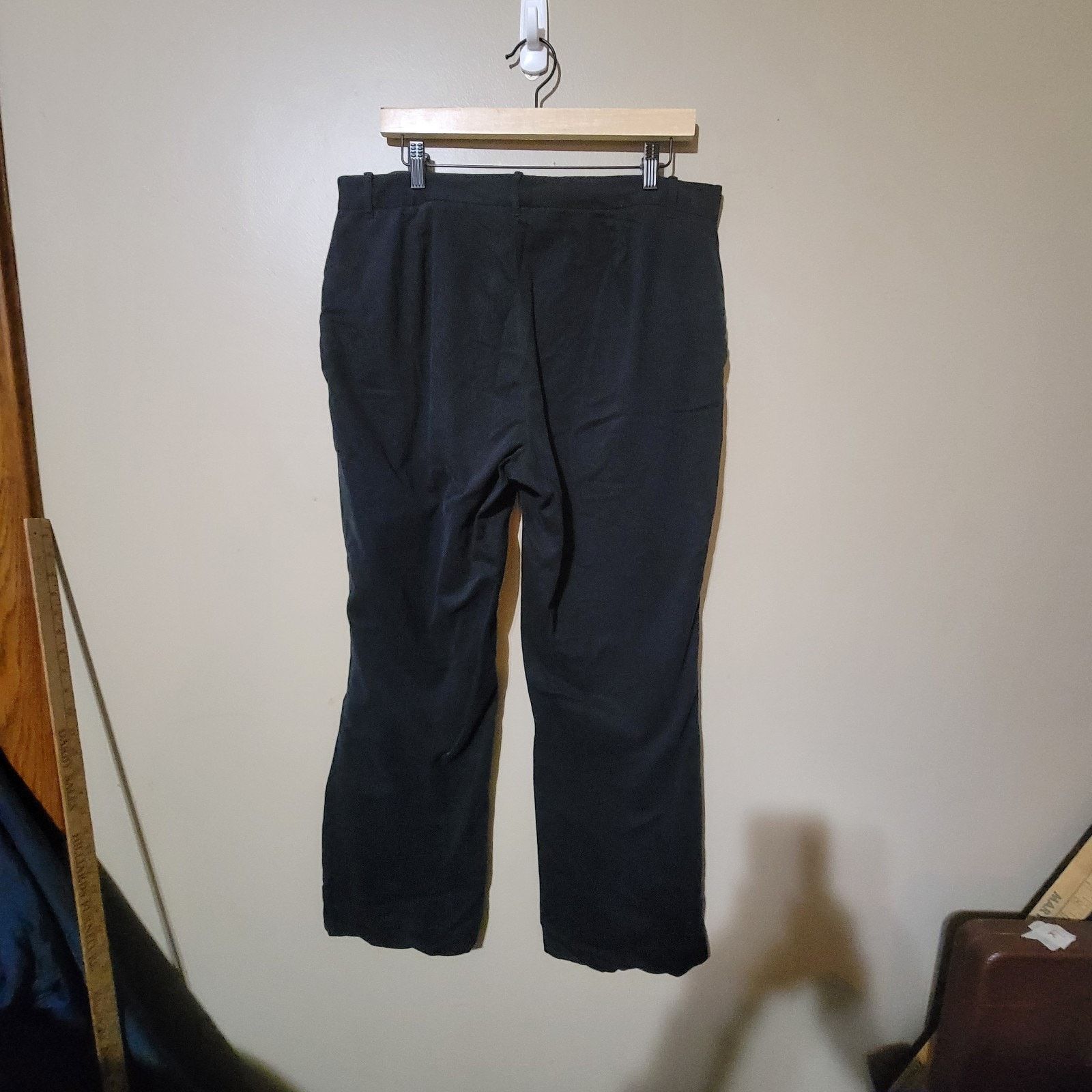 Lauren Ralph Lauren Lauren Ralph Lauren Dress Pants 35x28 Black Adelle Business Size 38" / US 16 / IT 52 - 7 Thumbnail