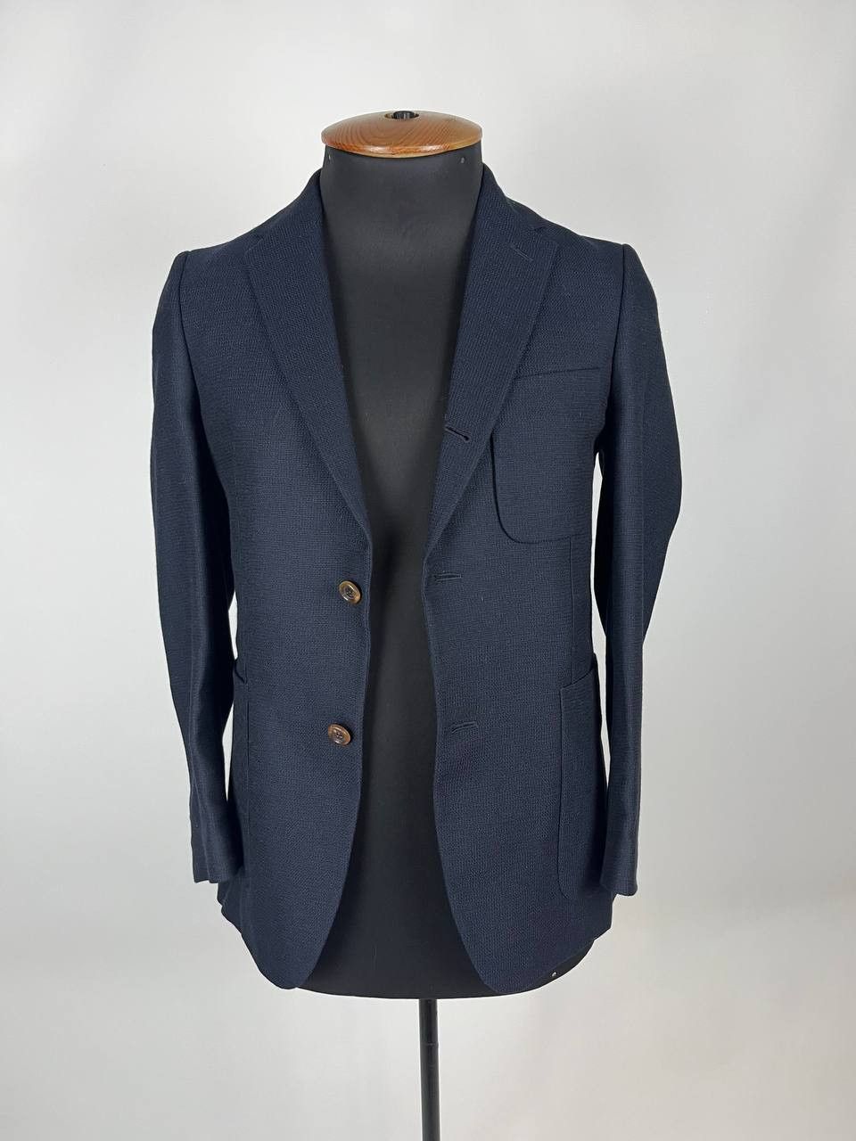OUR LEGACY Men Blue Blazer 100% Wool Size 48