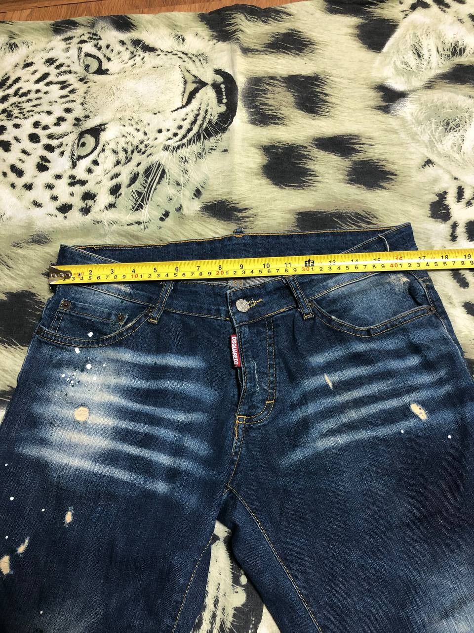 Dsquared2 Dsquared2 Distressed Cropped Denim Size US 34 / EU 50 - 12 Thumbnail