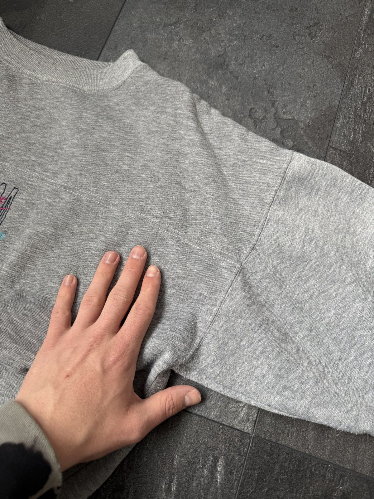 Nike × Vintage Vintage Nike big logo USA sweatshirt hype oversize Size US M / EU 48-50 / 2 - 7 Thumbnail
