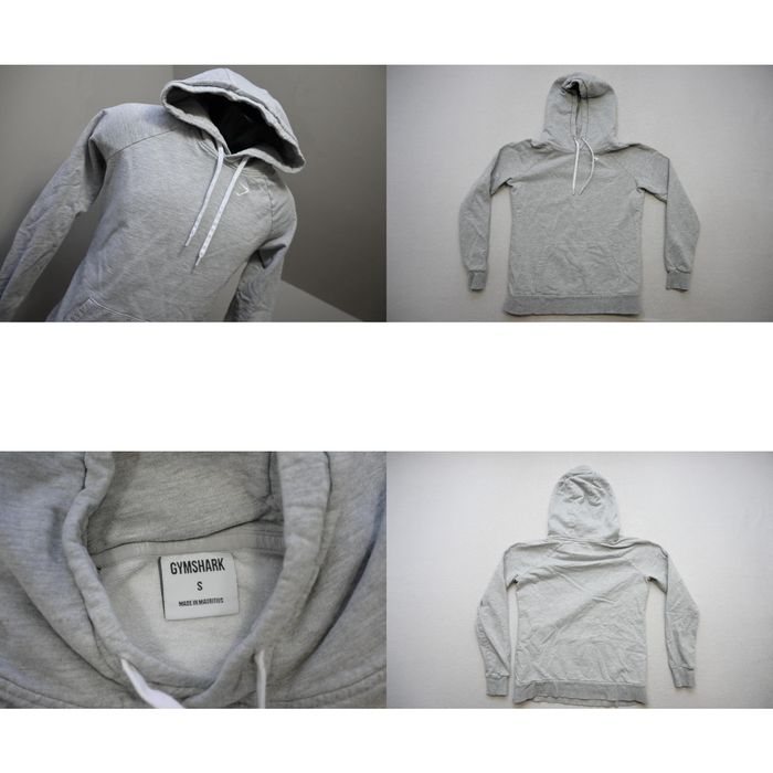 Gymshark GymShark Hoodie Gray Pull Over Athletic Performance