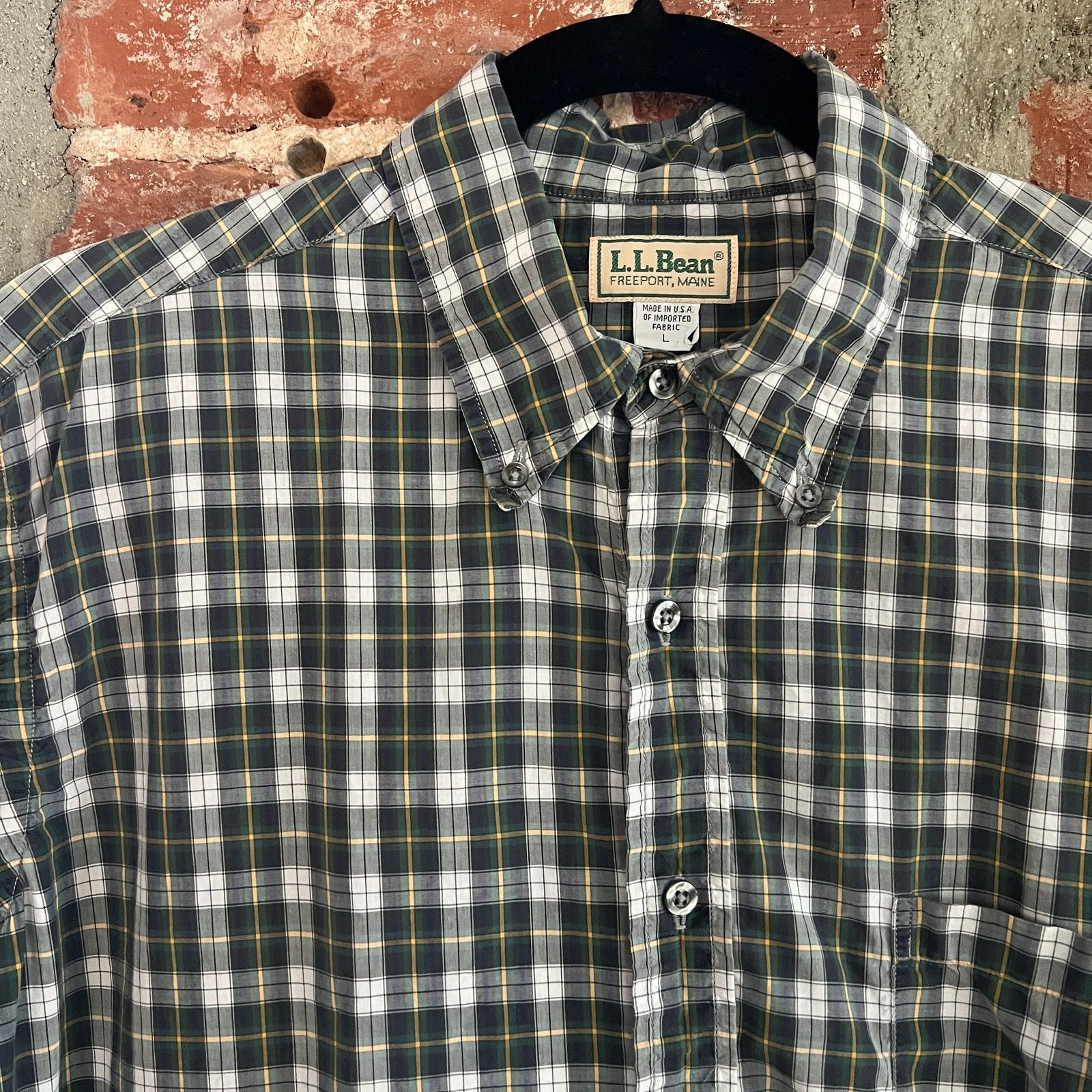 L.L. Bean VTG L.L. BEAN Freeport Men's Shirt Made in USA L 22x29 Size US L / EU 52-54 / 3 - 1 Thumbnail