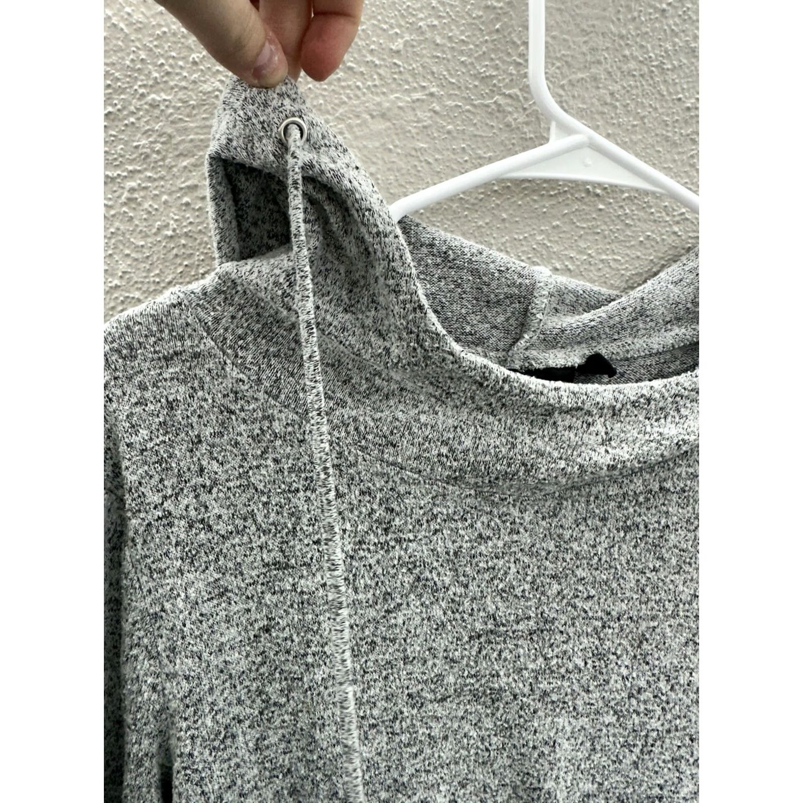 Vintage Onque Casual Womens Shirt Size Small Gray Long Sleeve Hooded Free Shipping Size S / US 4 / IT 40 - 2 Thumbnail