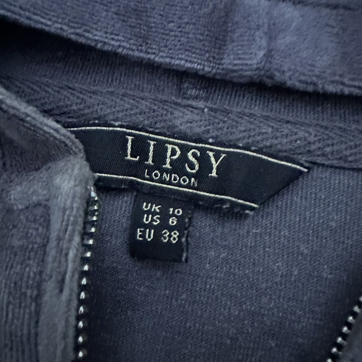 Hypebeast Vintage Lipsy London Zip Hoodie Hype Trend Staff Pick Size S / US 4 / IT 40 - 8 Thumbnail