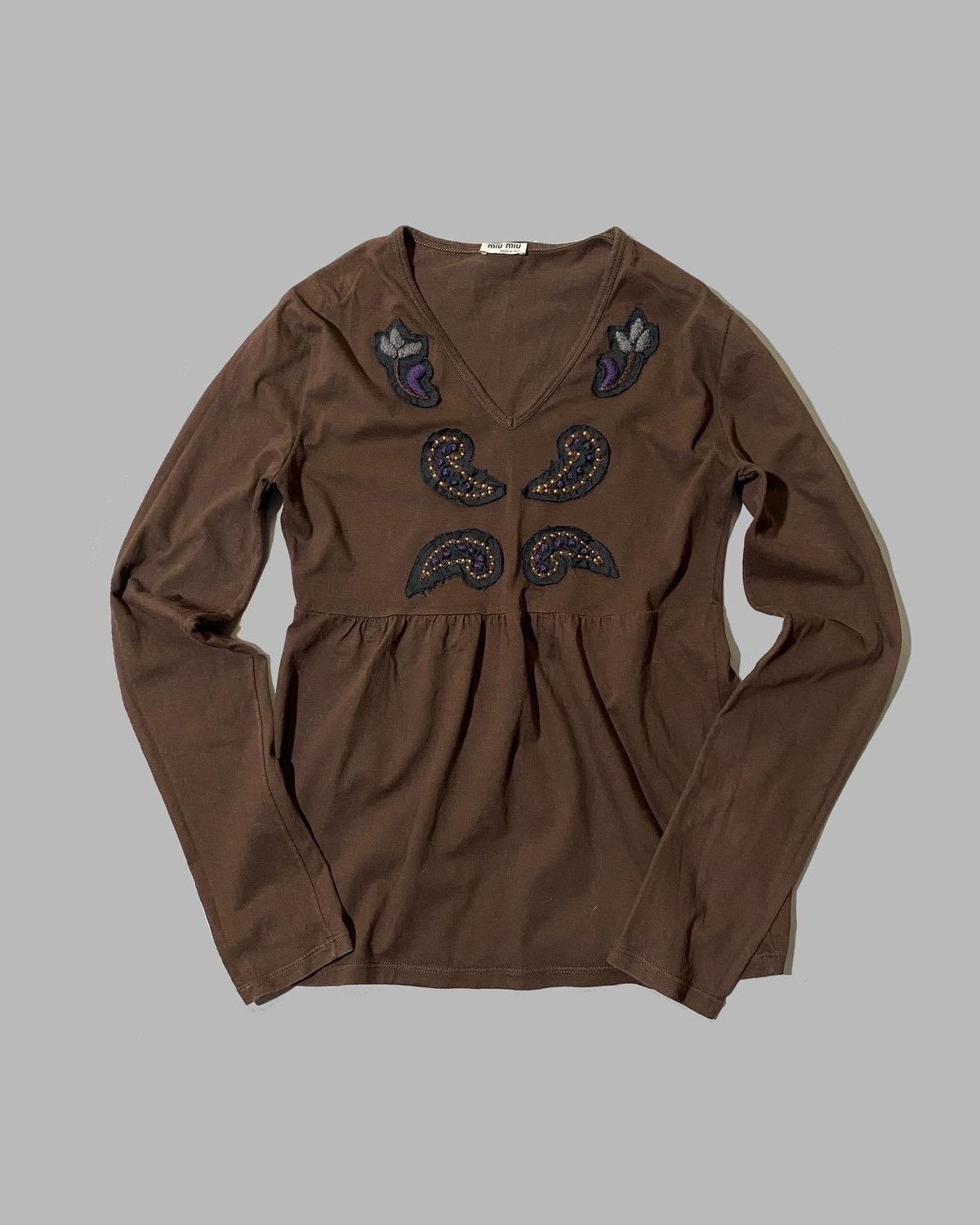 MIU MIU - Long Sleeve Shirt