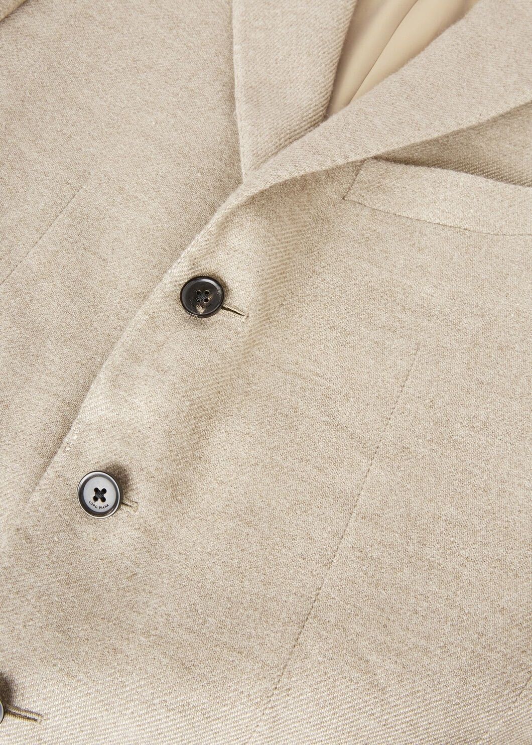 Loro Piana o1w1db10825 FAO6520 Torino Jacket in Beige Size US L / EU 52-54 / 3 - 7 Thumbnail