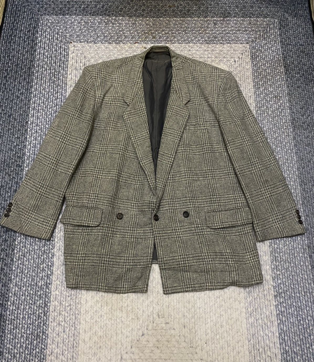 Comme des Garcons Homme LATE 80s, AD 1989 CDG HOMME TWEED TWILL BLAZER Size US M / EU 48-50 / 2 - 2 Thumbnail