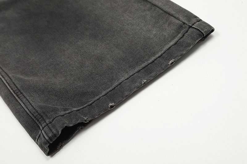 Vintage American retro distressed button-down jeans Size US 32 / EU 48 - 6 Thumbnail