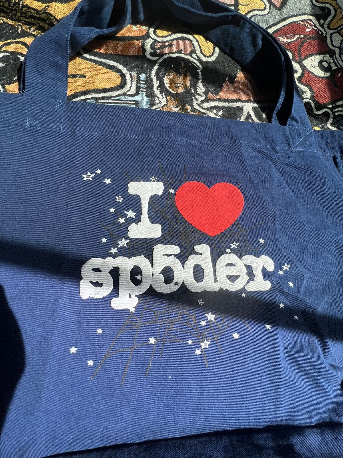 Sp5der 🩻Sp5der Souvenir Xl Tote Bag🩻 Size ONE SIZE - 8 Thumbnail