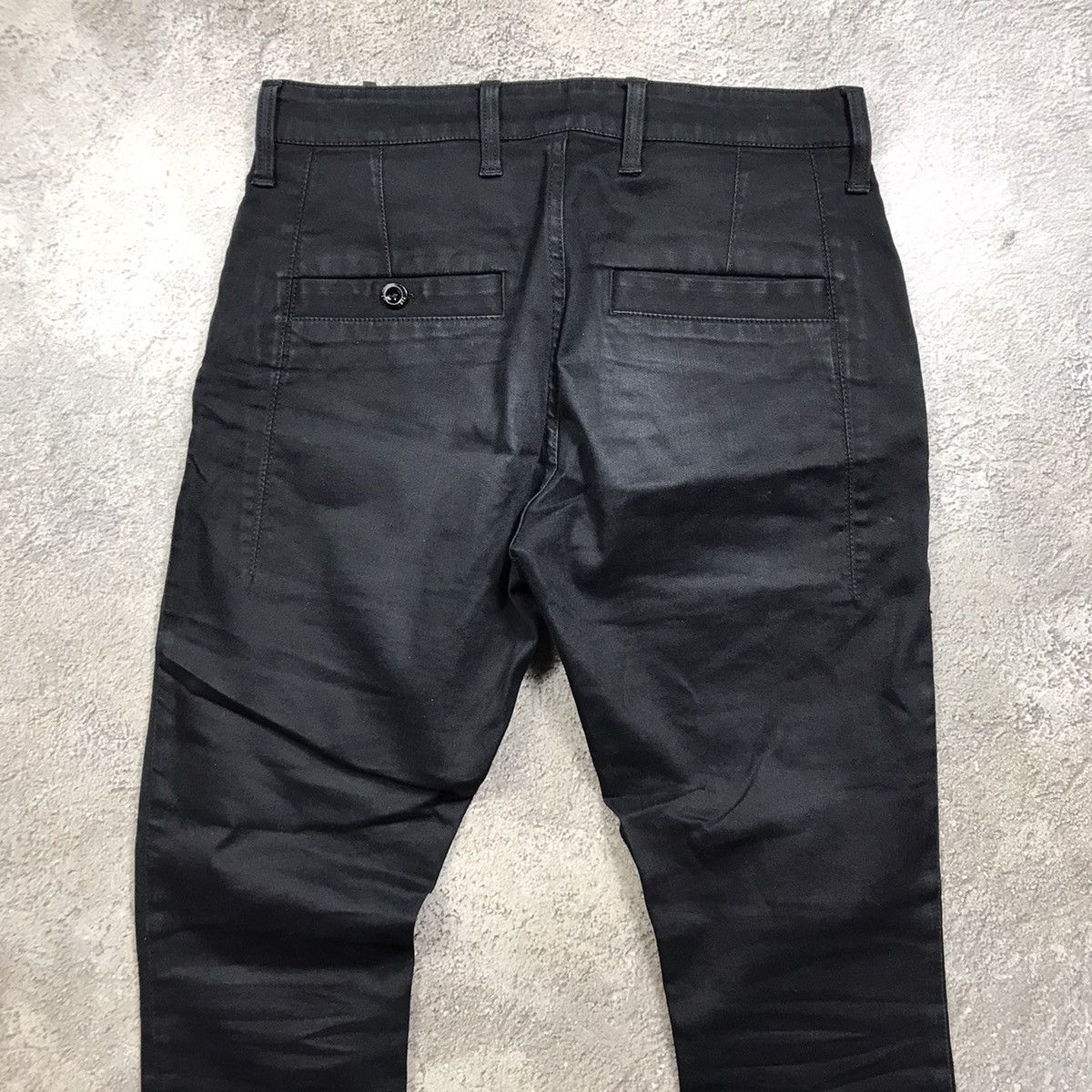 Vintage Vintage 90s G Star Distressed Baggy Low Rise Flared Pants 30 Size US 30 / EU 46 - 6 Thumbnail