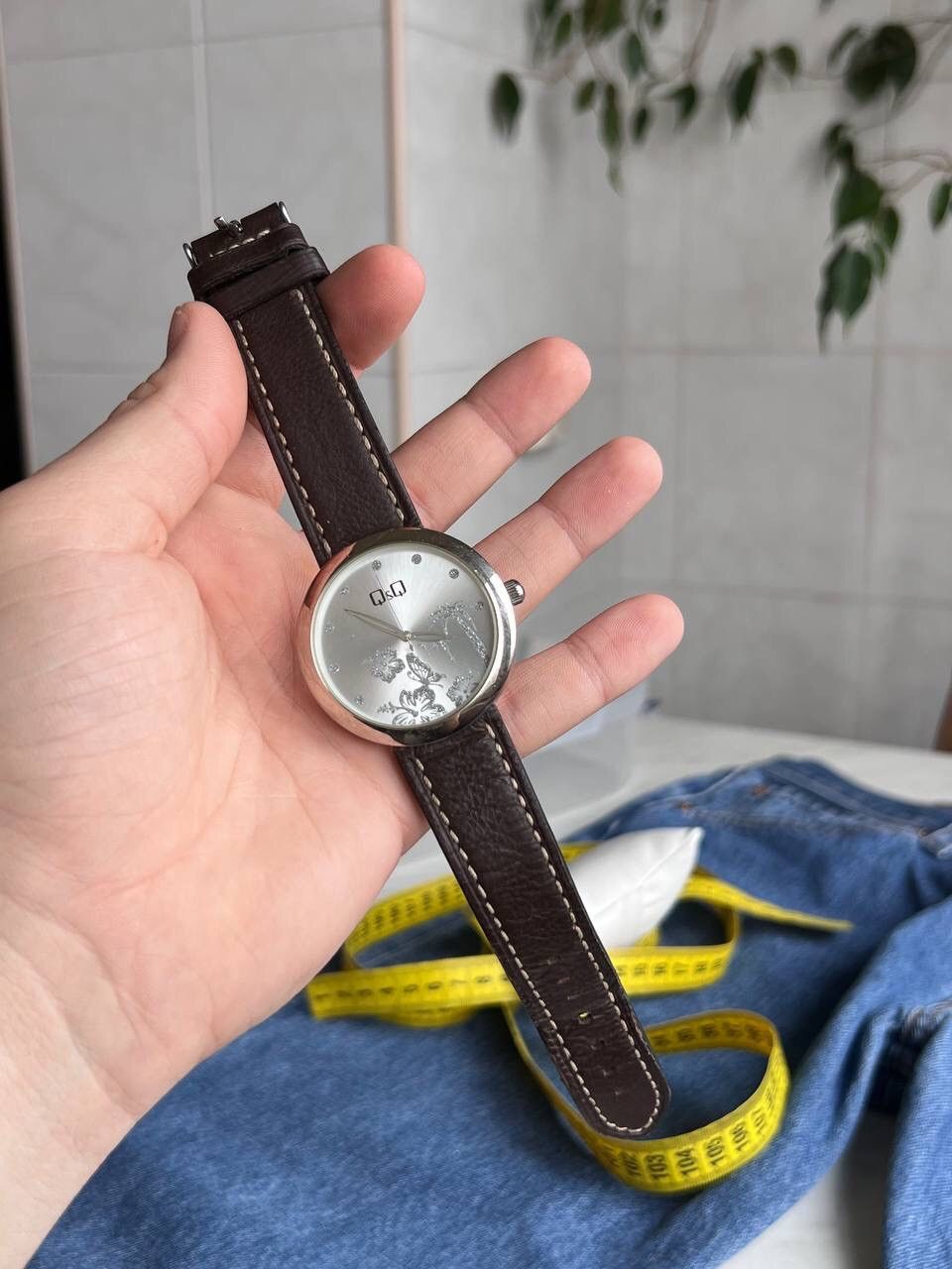Japanese Brand × Vintage Vintage 🌸 Flowers Dial Japanese style futuristic Watch Size ONE SIZE - 8 Thumbnail